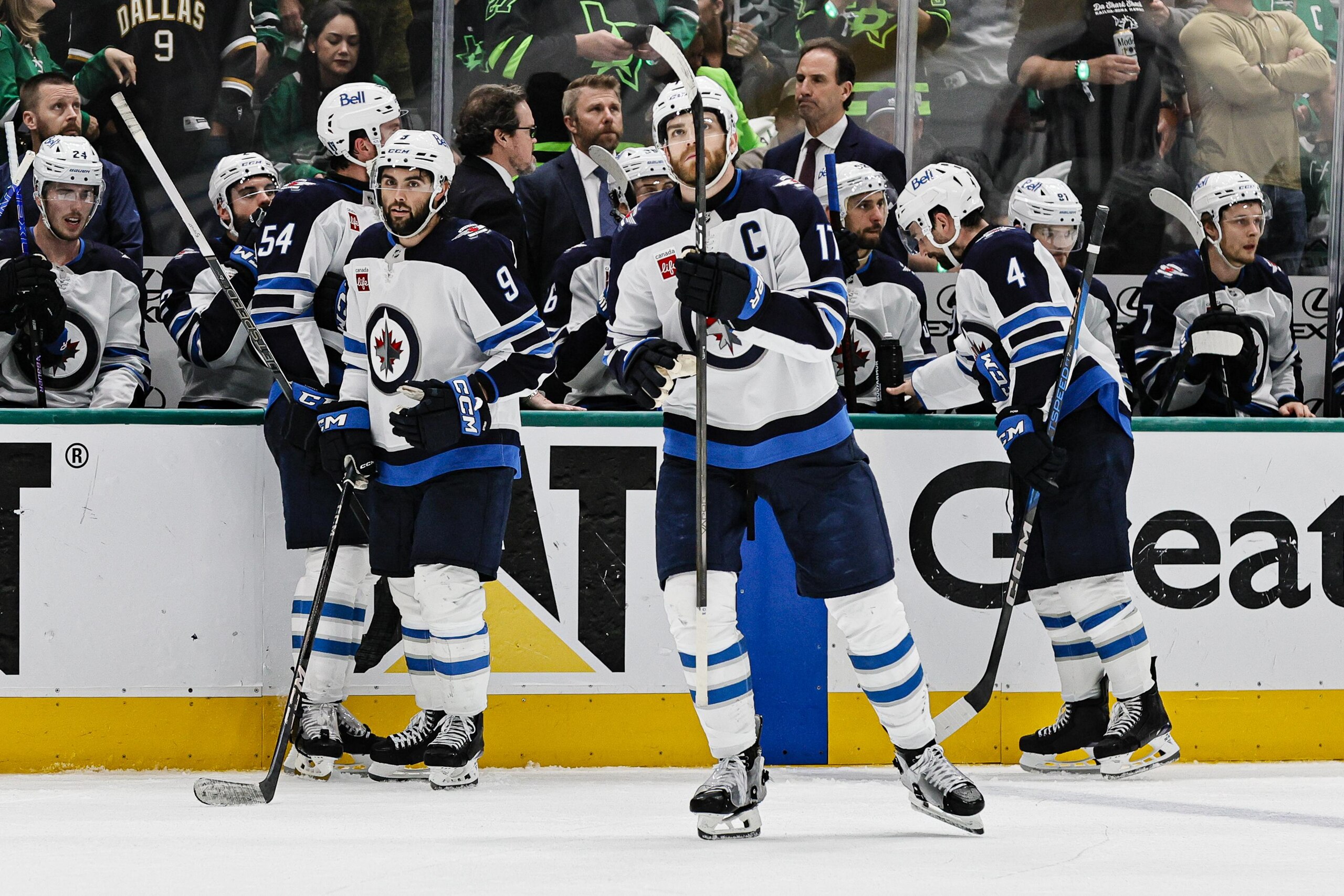 NHL: MAY 17 Stanley Cup Playoffs 2nd Round Jets at Stars NHL: MAY 17 Stanley Cup Playoffs 2nd Round Jets at Stars