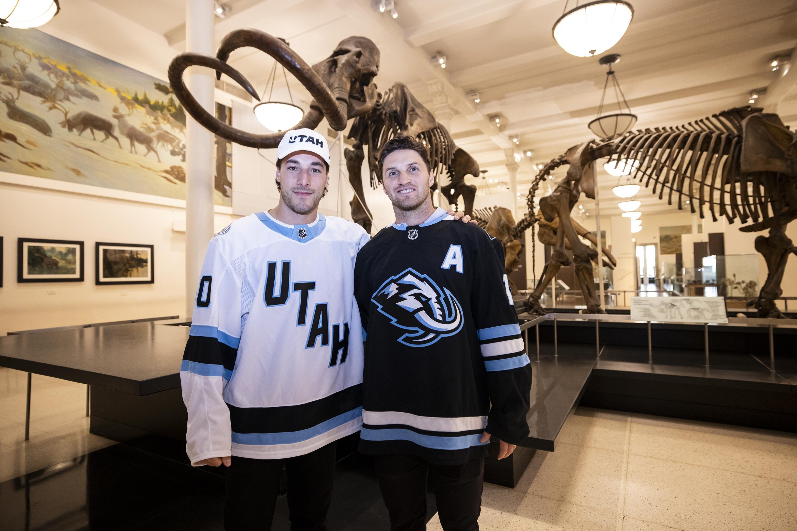 Utah Mammoth Players Visit NYC Utah Mammoth Players Visit NYC