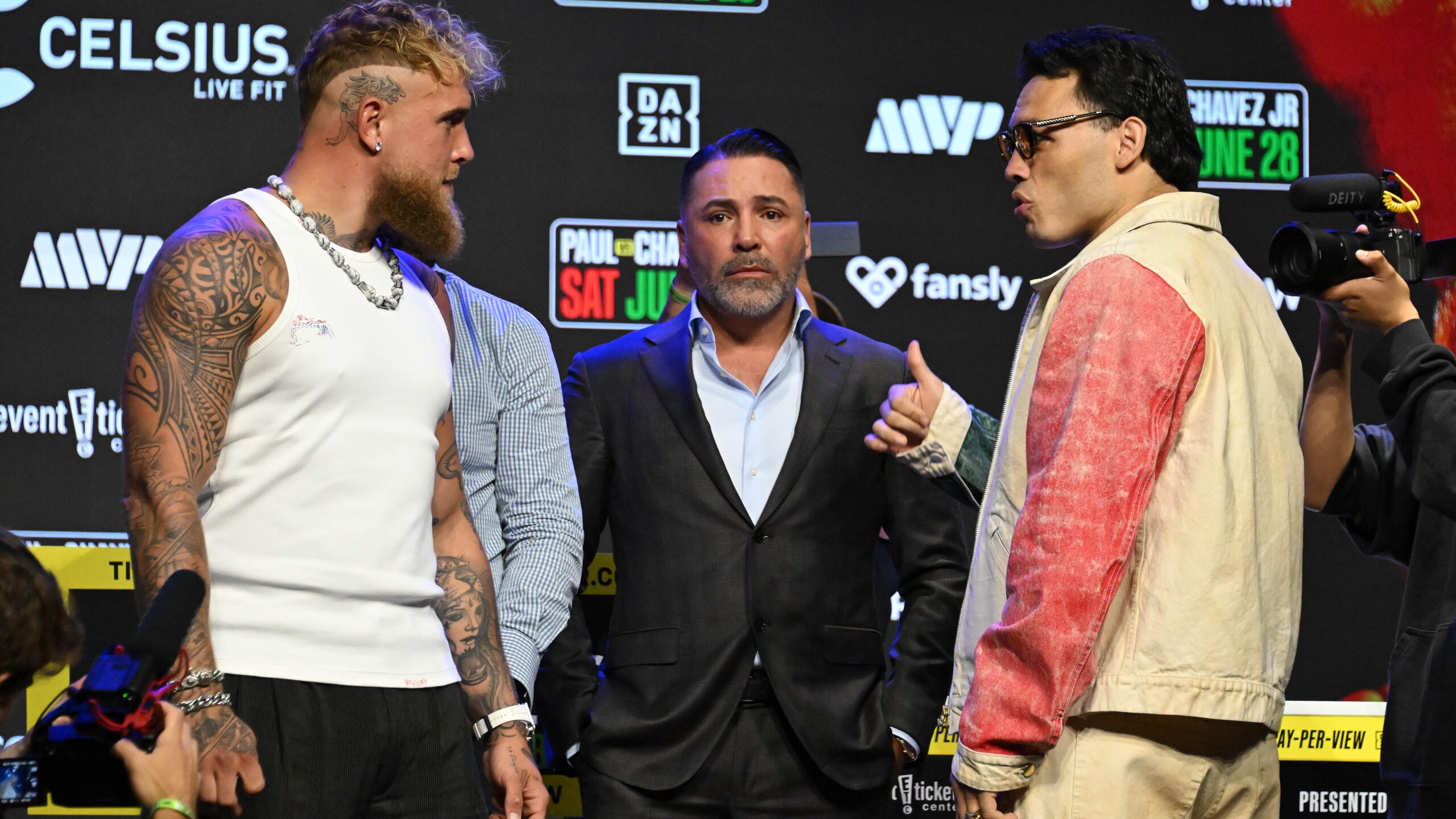 Jake Paul Julio Cesar Chavez Jr. Press Conference