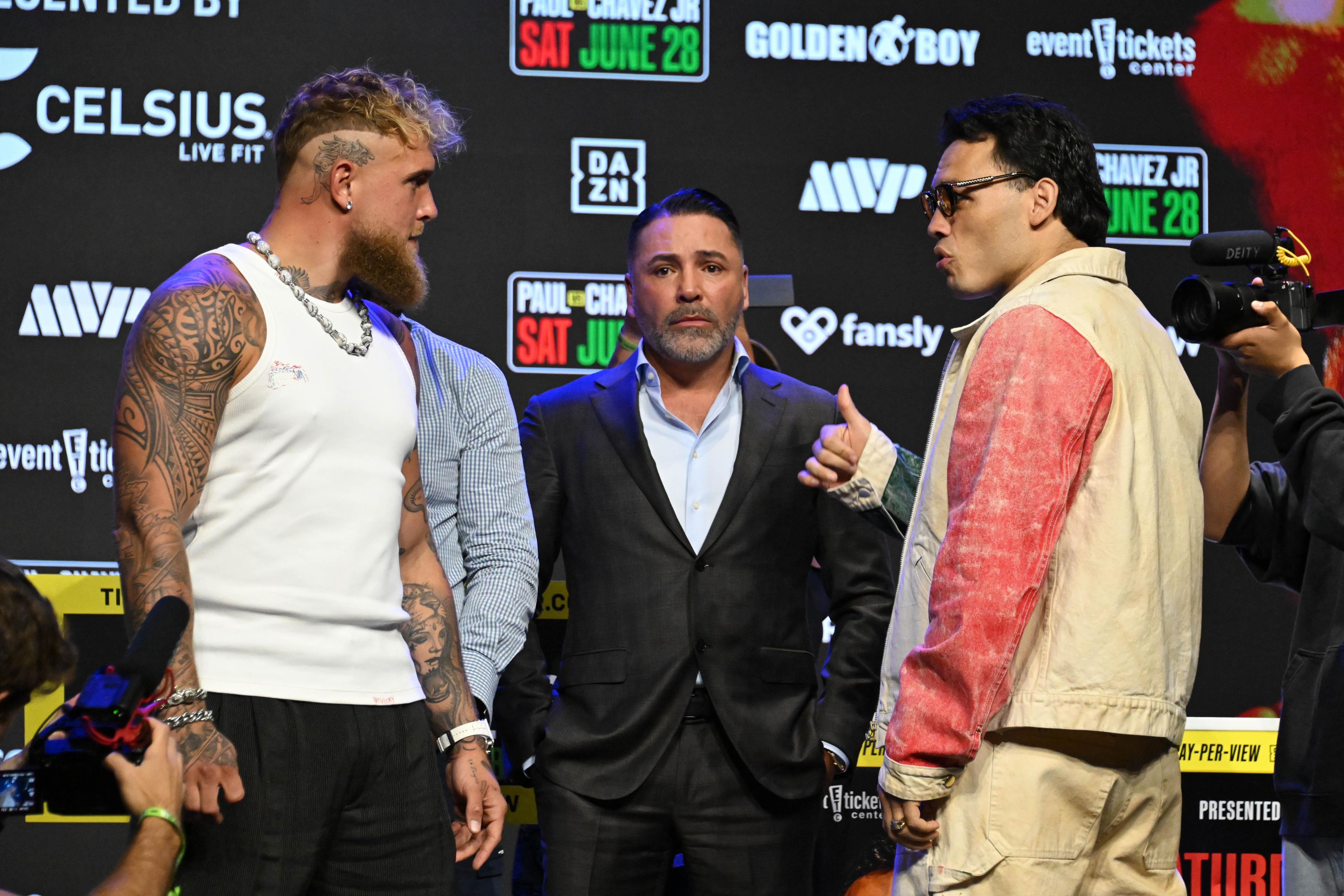 Jake Paul Julio Cesar Chavez Jr. Press Conference