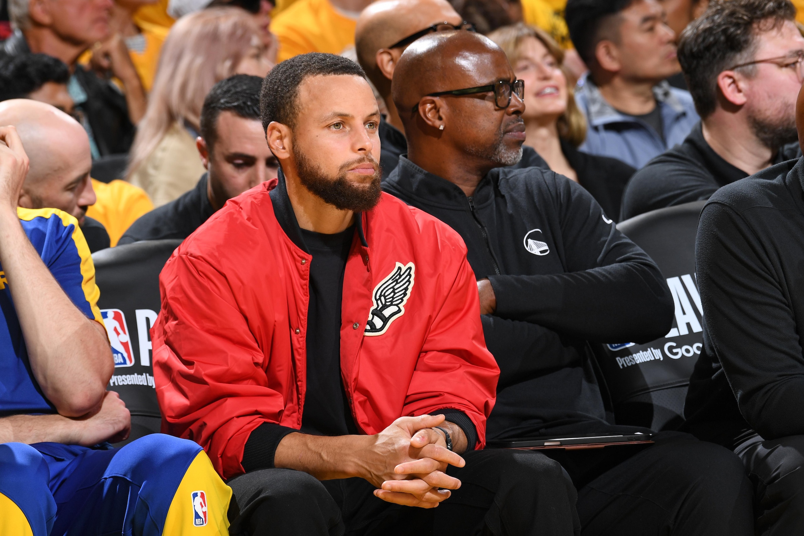 2025 NBA Playoffs - Minnesota Timberwolves v Golden State Warriors - Game Four