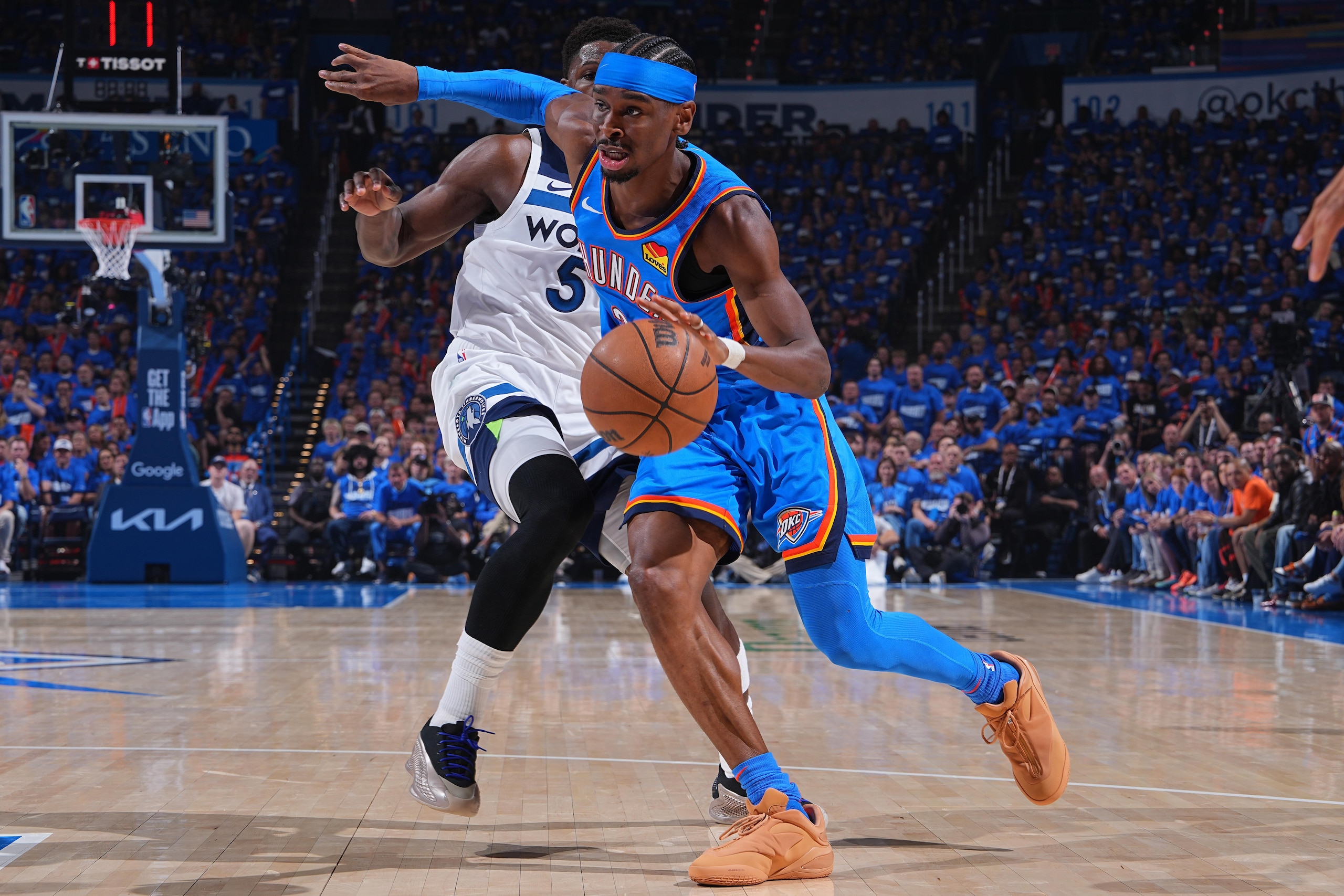 2025 NBA Western Conference Finals - Minnesota Timberwolves v Oklahoma City Thunder