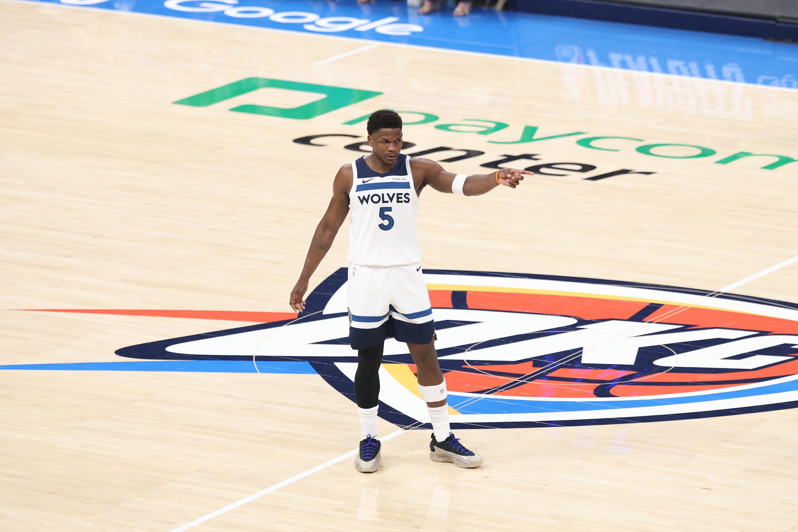 2025 NBA Playoffs - 	Minnesota Timberwolves v Oklahoma City Thunder - Game Two
