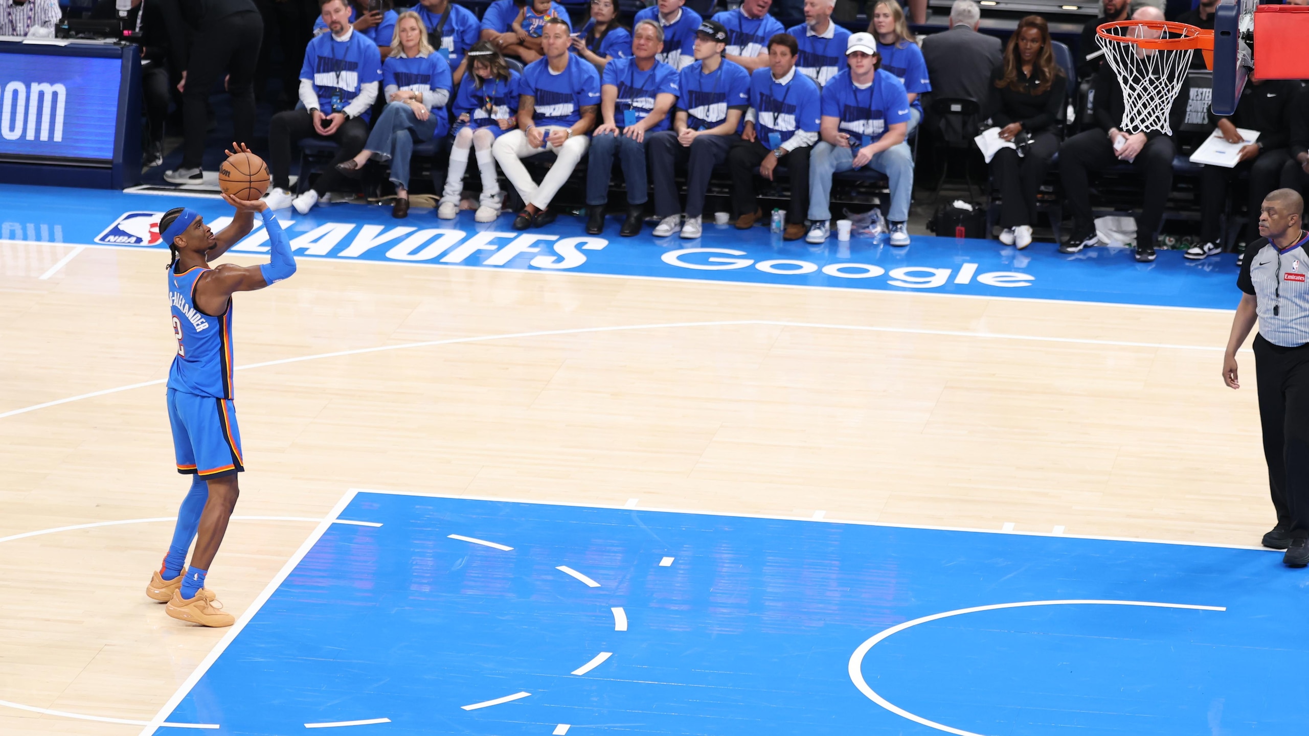 2025 NBA Playoffs - 	Minnesota Timberwolves v Oklahoma City Thunder - Game Two