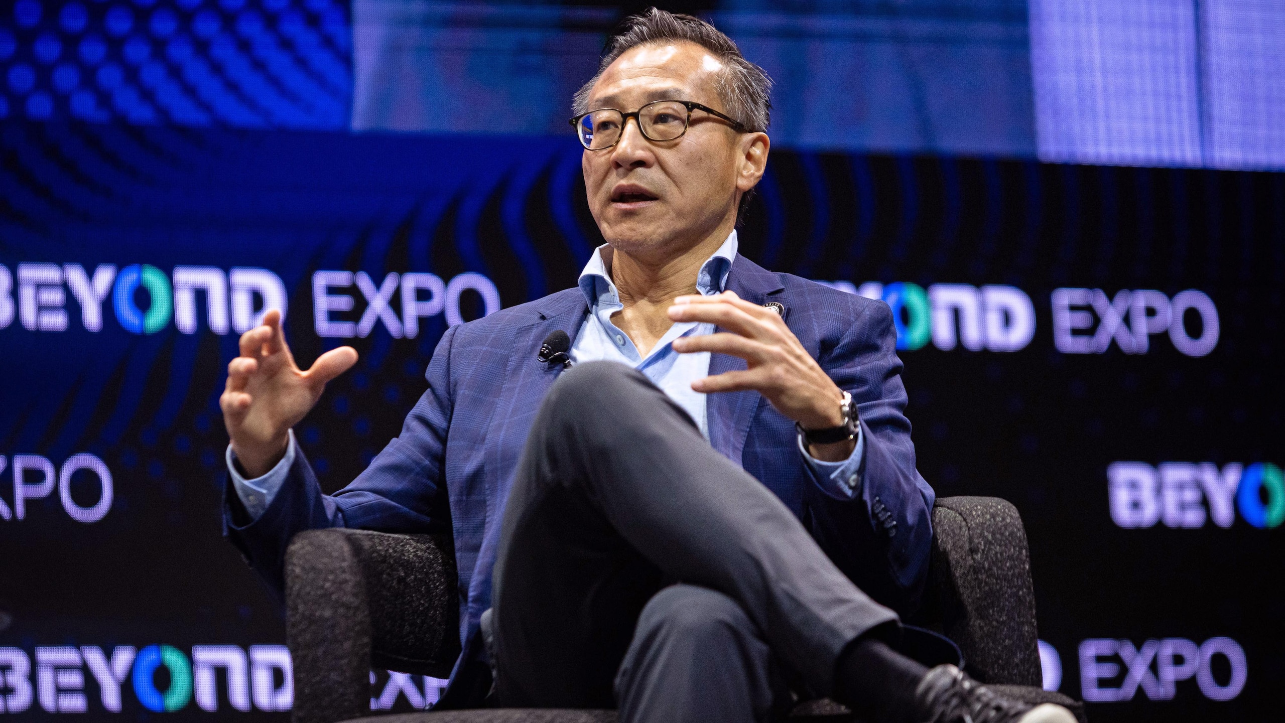 Alibaba Chairman Joe Tsai Speaks at Beyond Expo