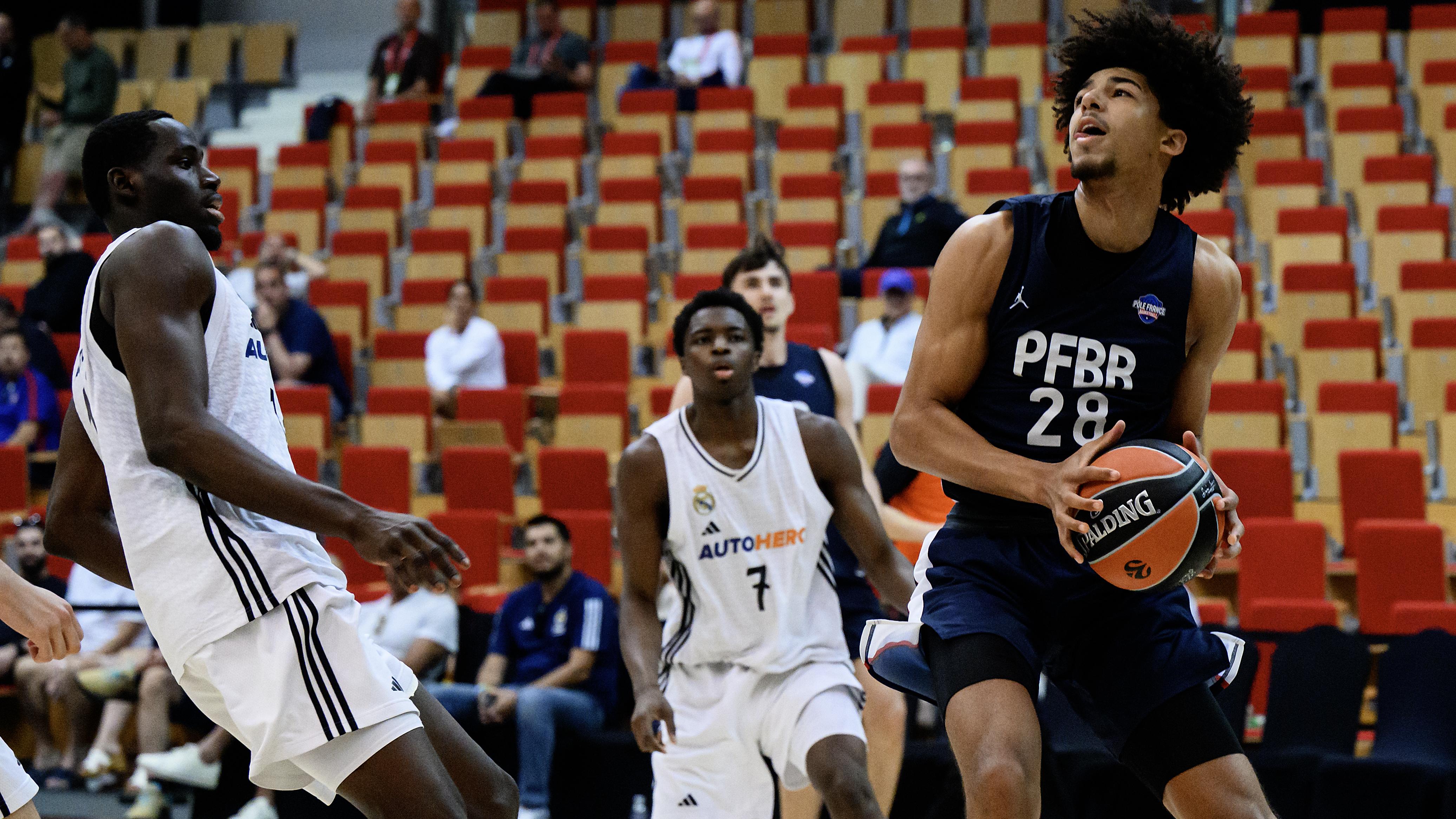 Adidas NextGen Euroleague Finals - Round 3: U18 Real Madrid vs U18 Pole France INSEP Paris