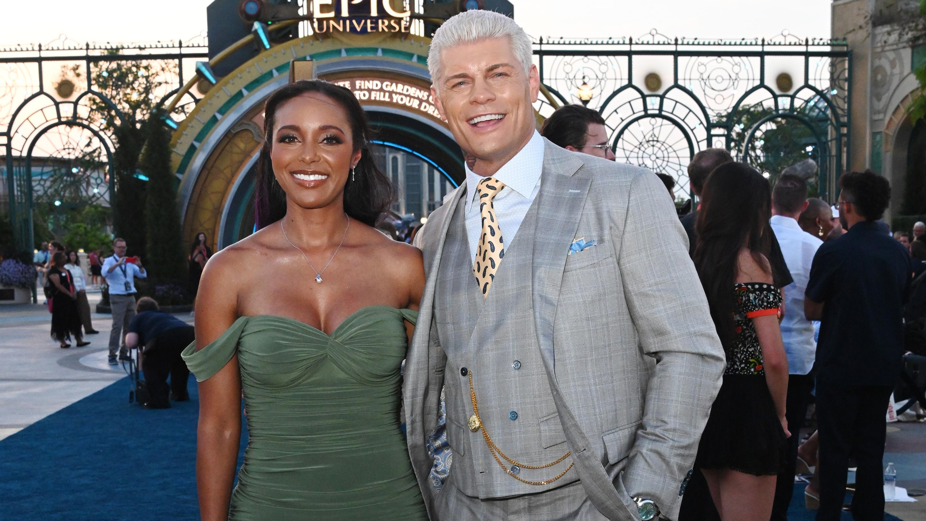 WWE's Cody Rhodes, Wife Brandi Announce Birth of Daughter Leilani in New Photo