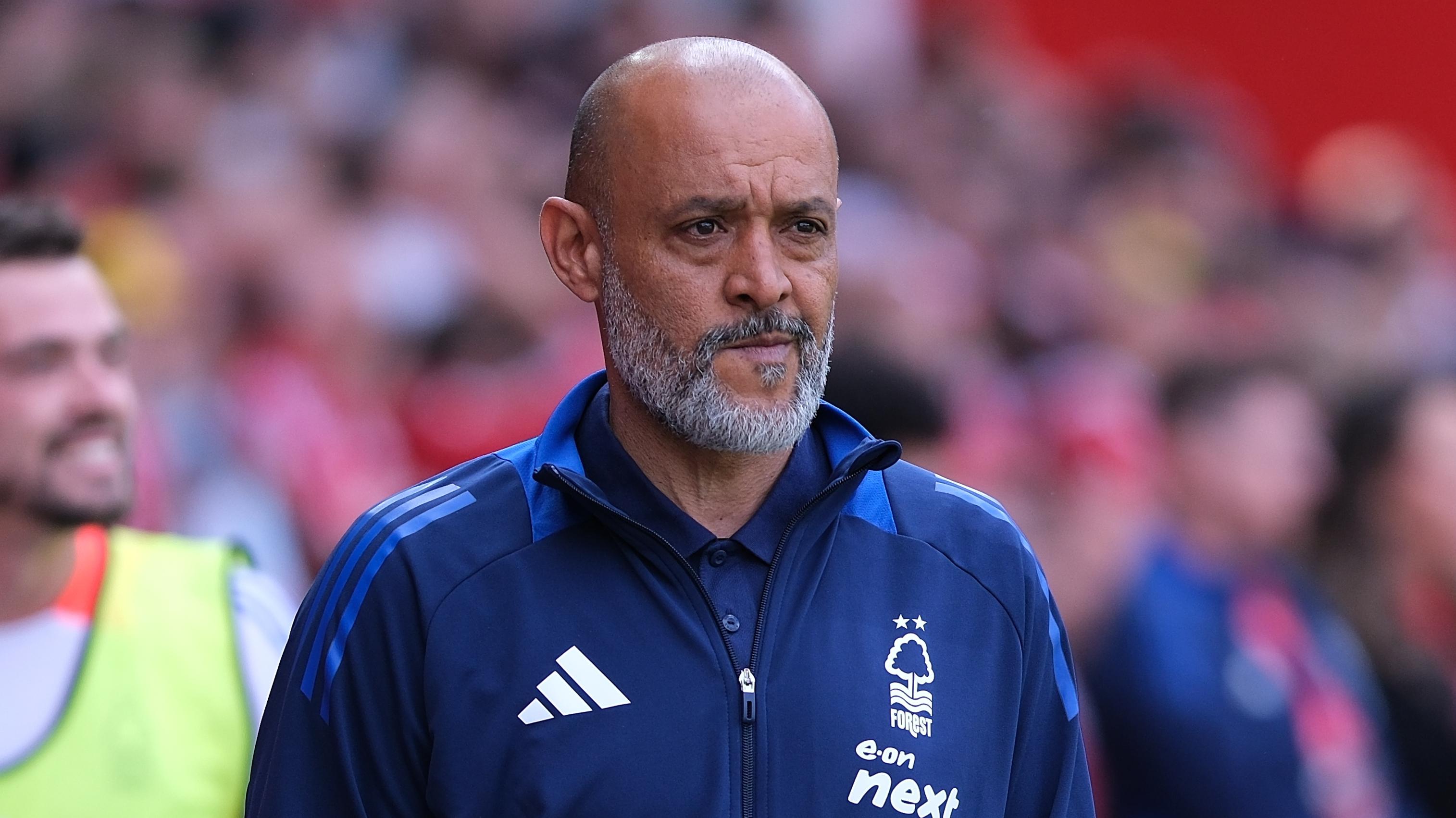 Nottingham Forest Head Coach Nuno Espirito Santo prior to...