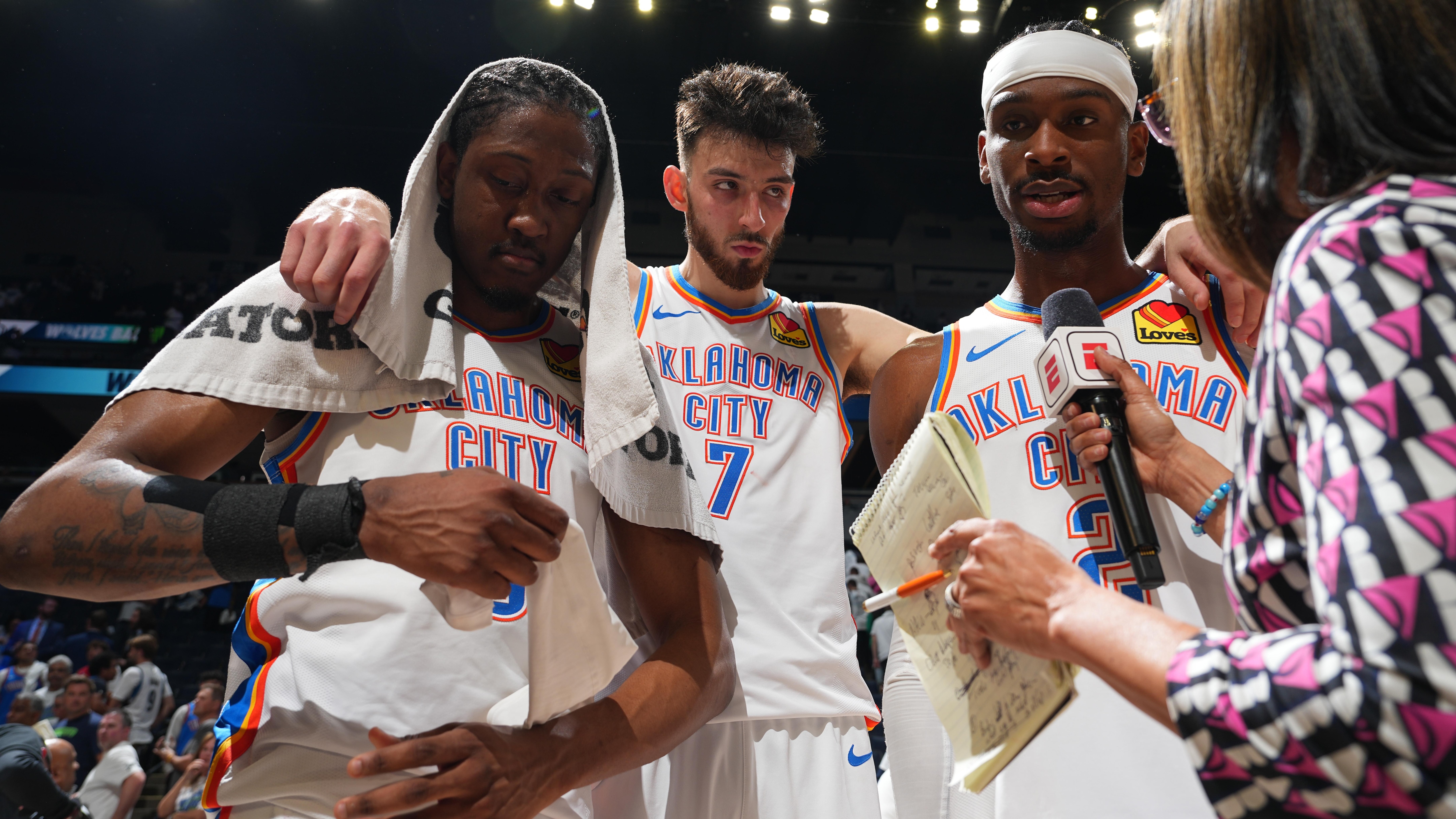 2025 NBA Western Conference Finals - Oklahoma City Thunder v Minnesota Timberwolves - Game Four