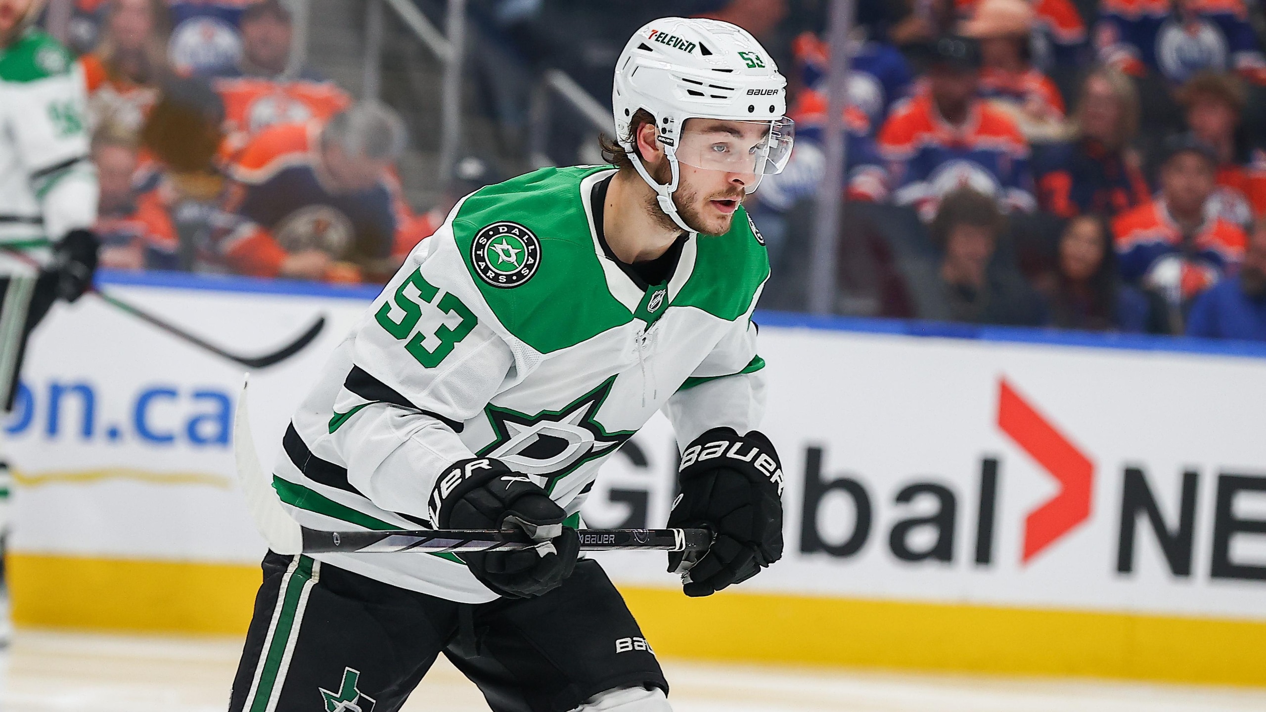 NHL: MAY 27 Stanley Cup Playoffsย Western Conference Final Oilers Stars at Oilers NHL: MAY 27 Stanley Cup Playoffsย Western Conference Final Oilers Stars at Oilers