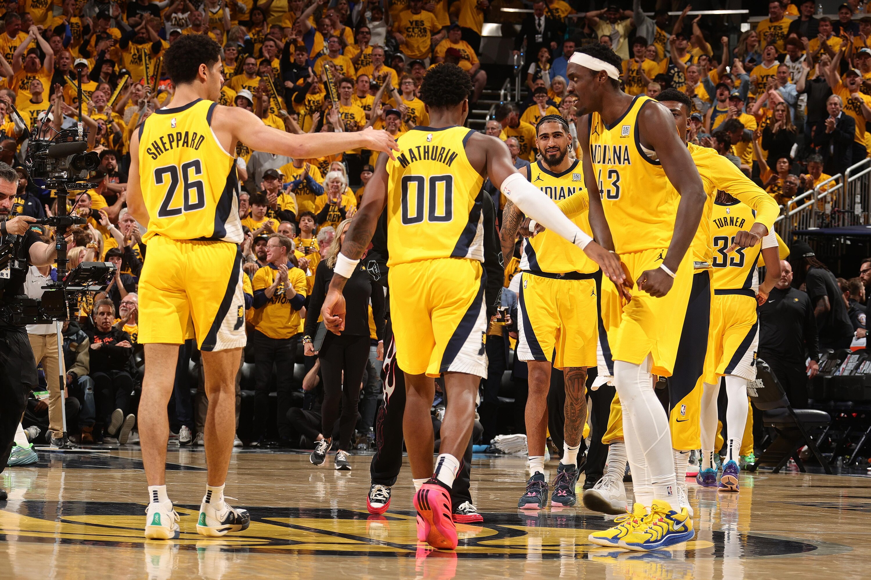 Pacers Unveil 2025 NBA Finals Jersey Patch in Photos Ahead of Thunder Series