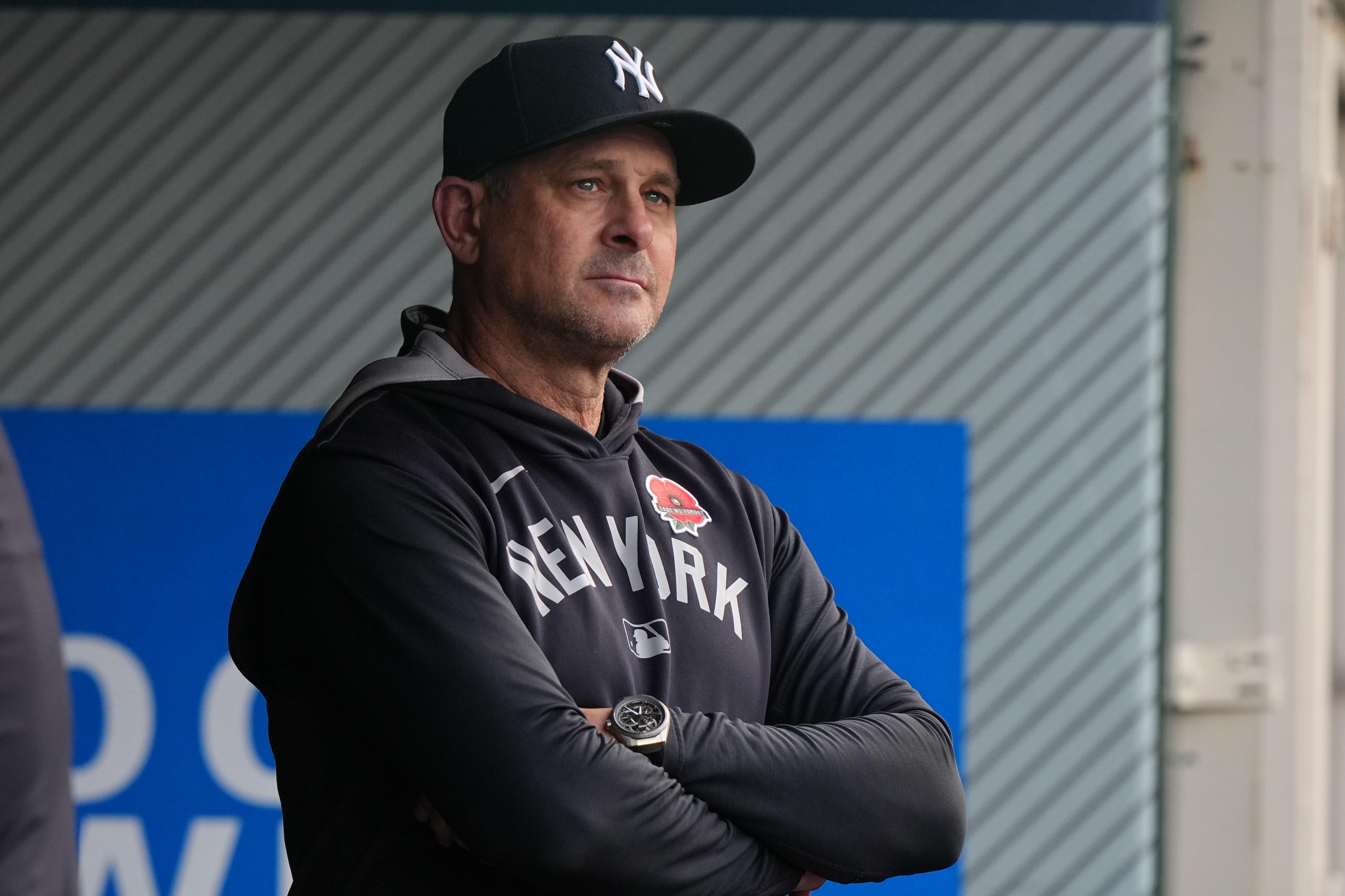 Yankees' Aaron Boone Talks Offensive Struggles Amid 29-Inning Scoreless Streak