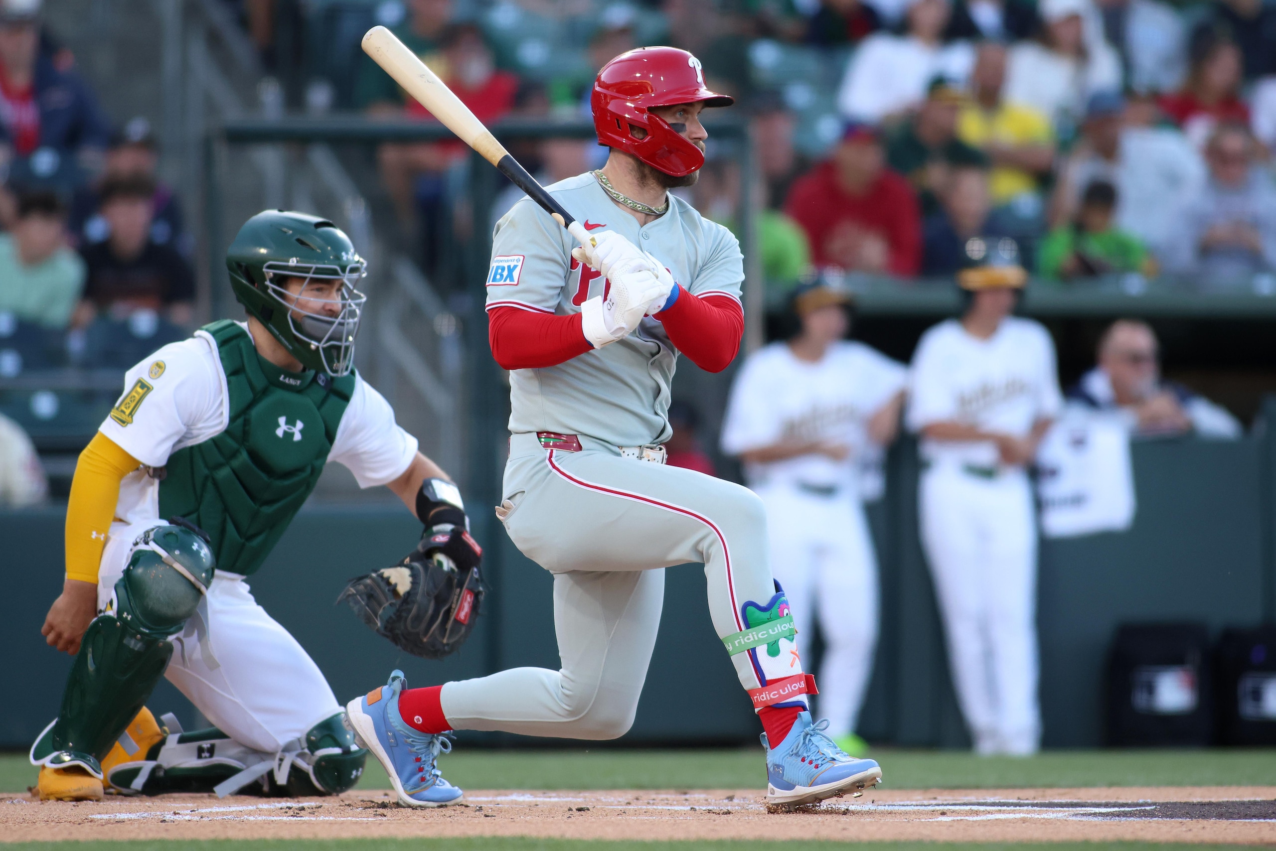 Philadelphia Phillies v Athletics Philadelphia Phillies v Athletics