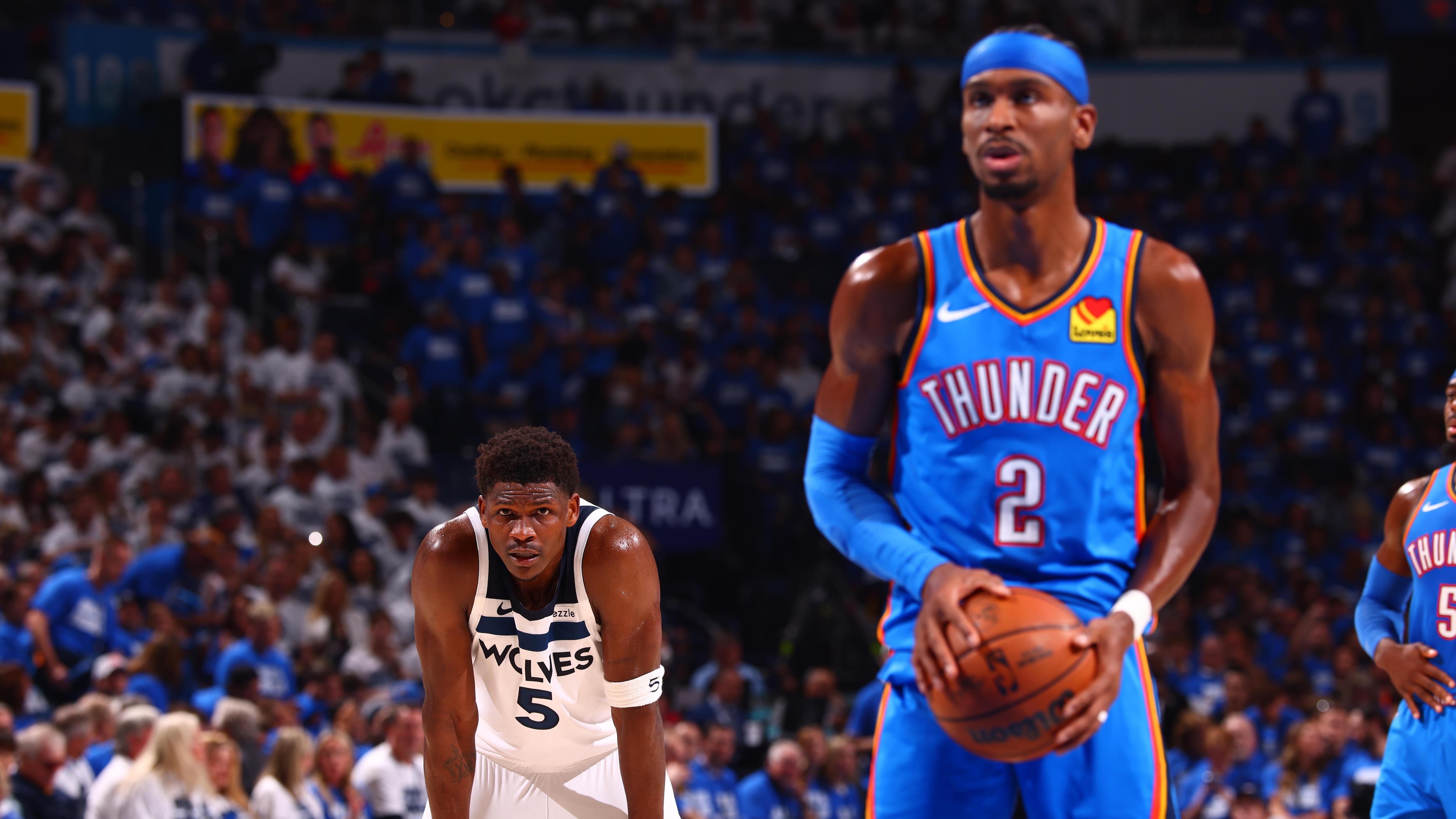 2025 NBA Playoffs - Minnesota Timberwolves v Oklahoma City Thunder - Game Five