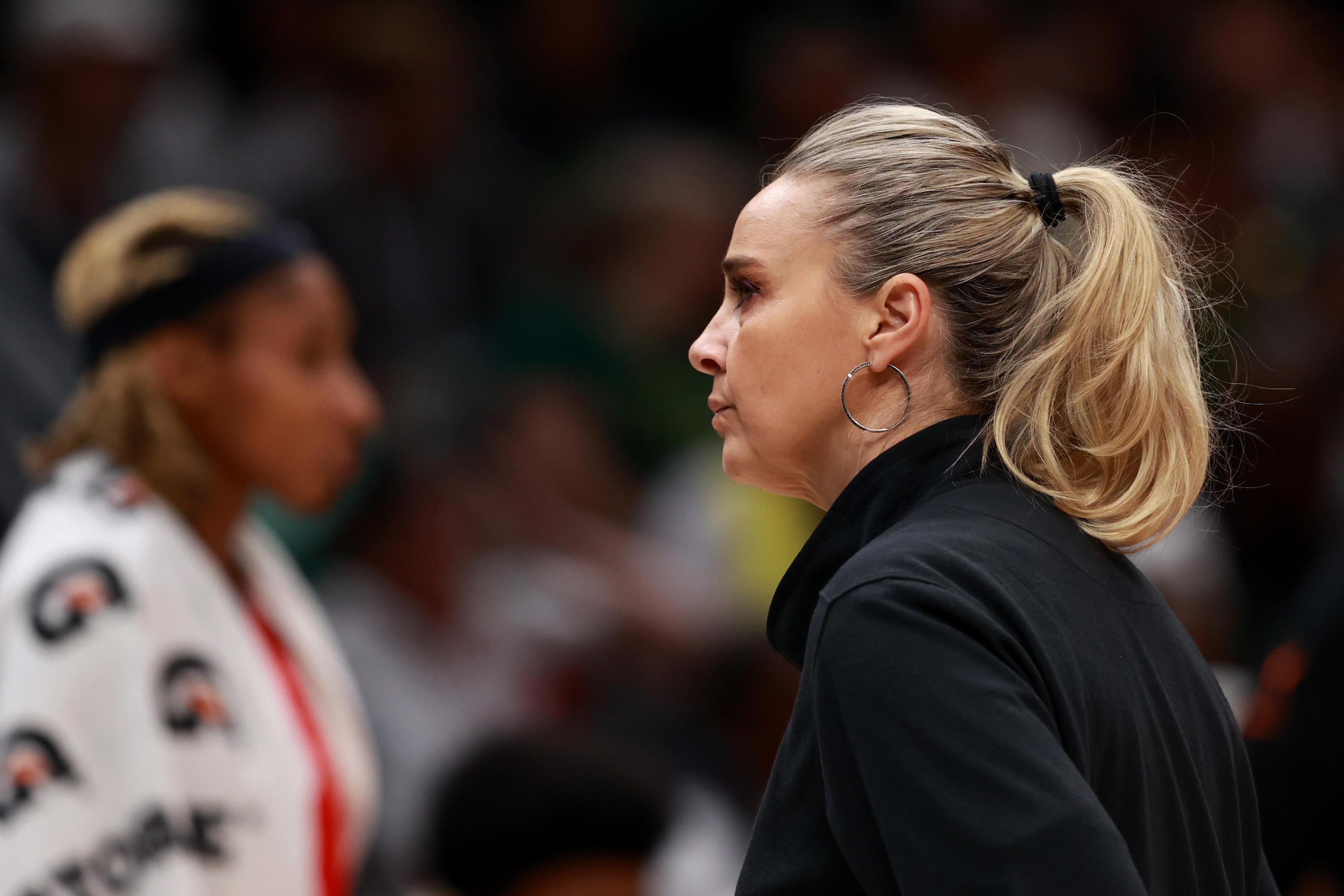 Becky Hammon Says Aces Have 'Heart Issue,' Questions Effort After Loss to Valkyries