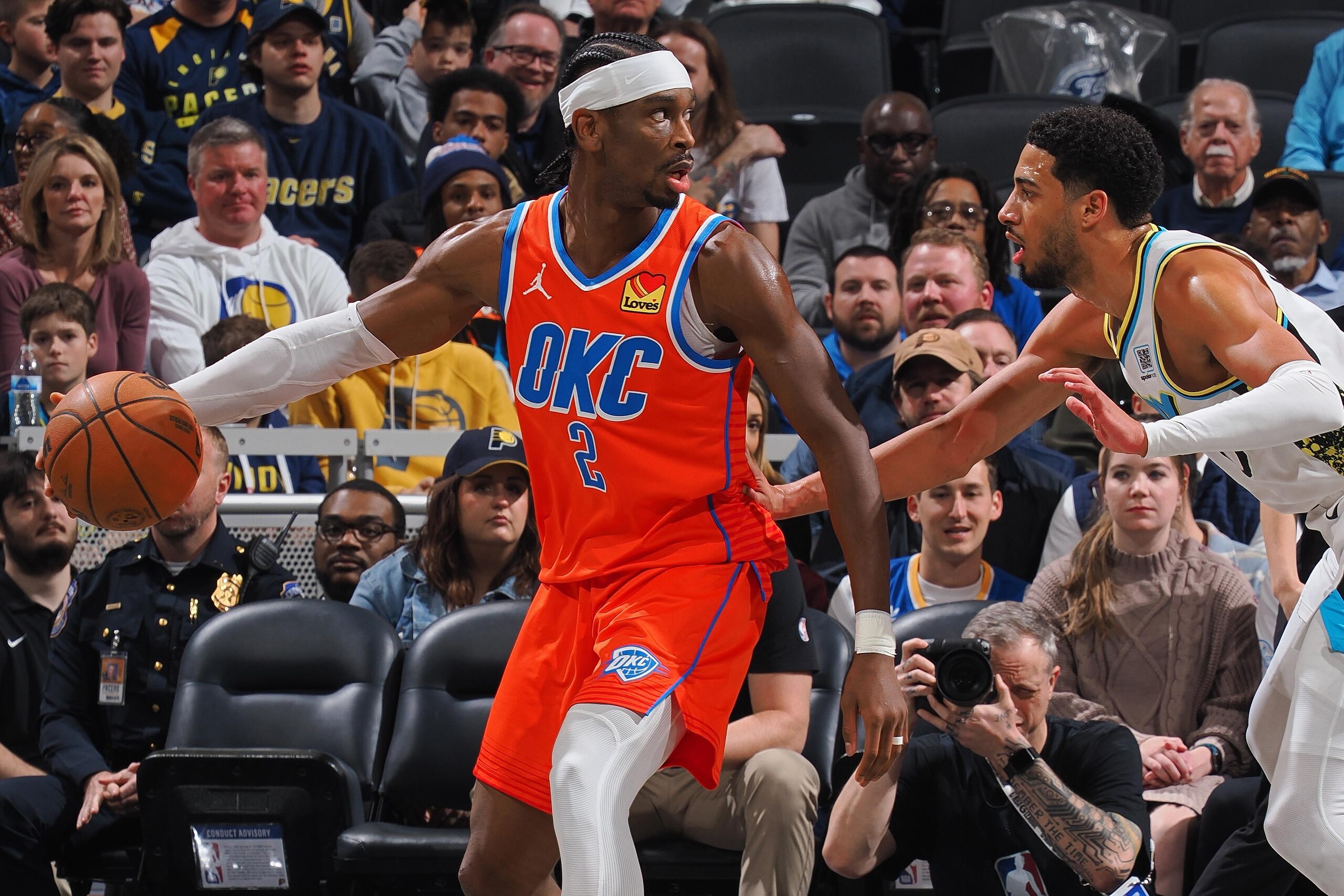 Oklahoma City Thunder v Indiana Pacers
