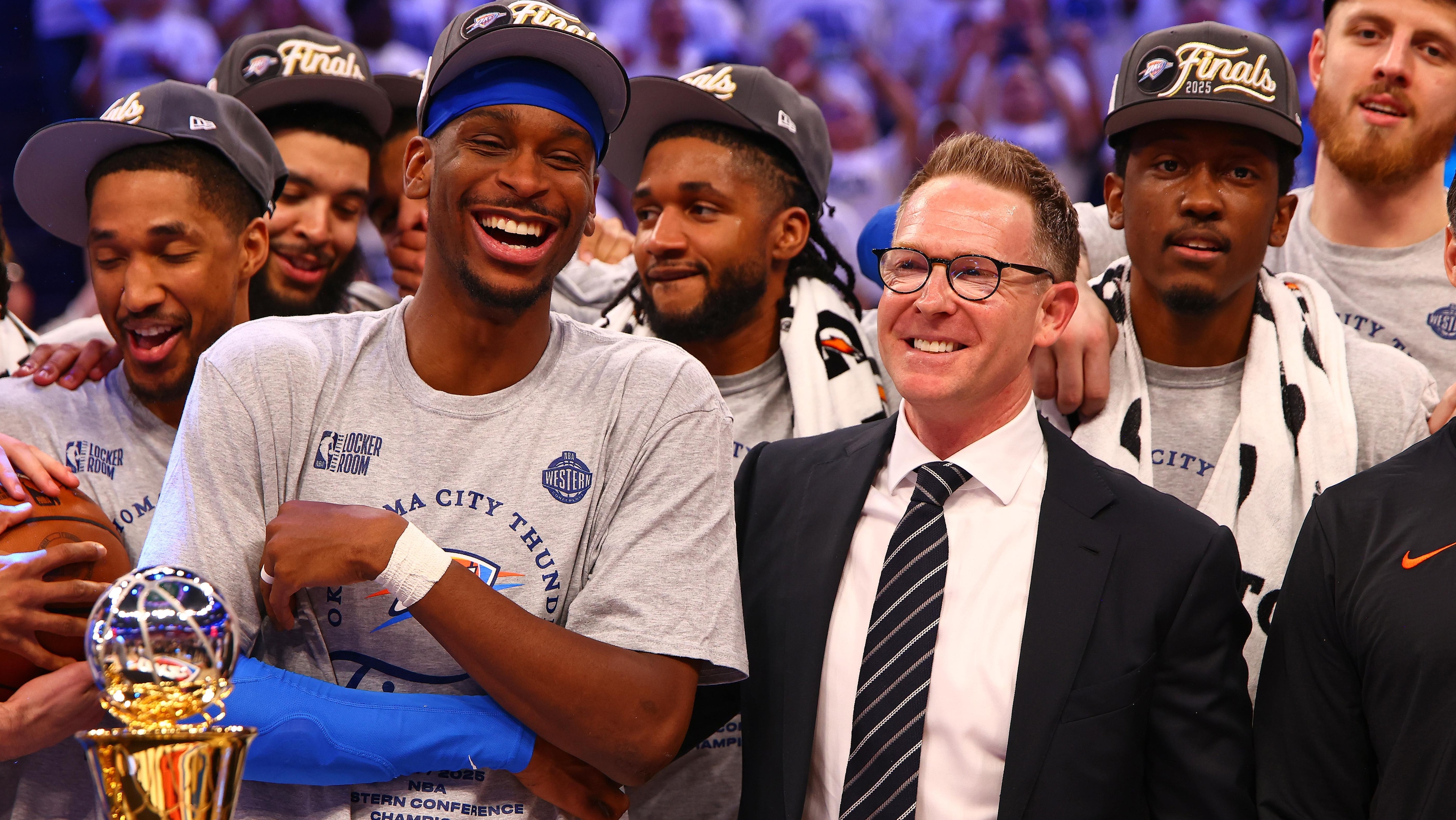 2025 NBA Playoffs - Minnesota Timberwolves v Oklahoma City Thunder - Game Five 2025 NBA Playoffs - Minnesota Timberwolves v Oklahoma City Thunder - Game Five