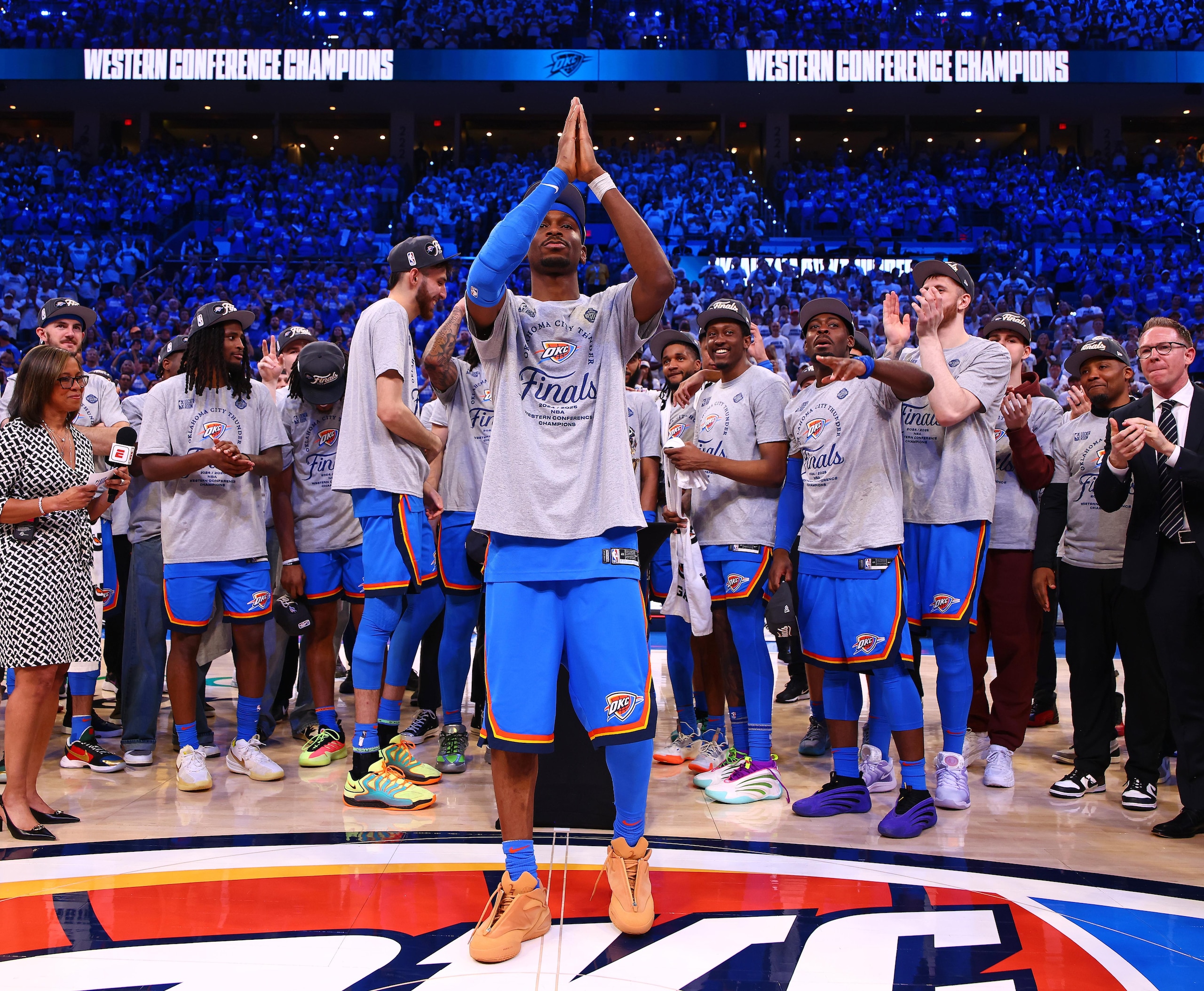 2025 NBA Playoffs - Minnesota Timberwolves v Oklahoma City Thunder - Game Five