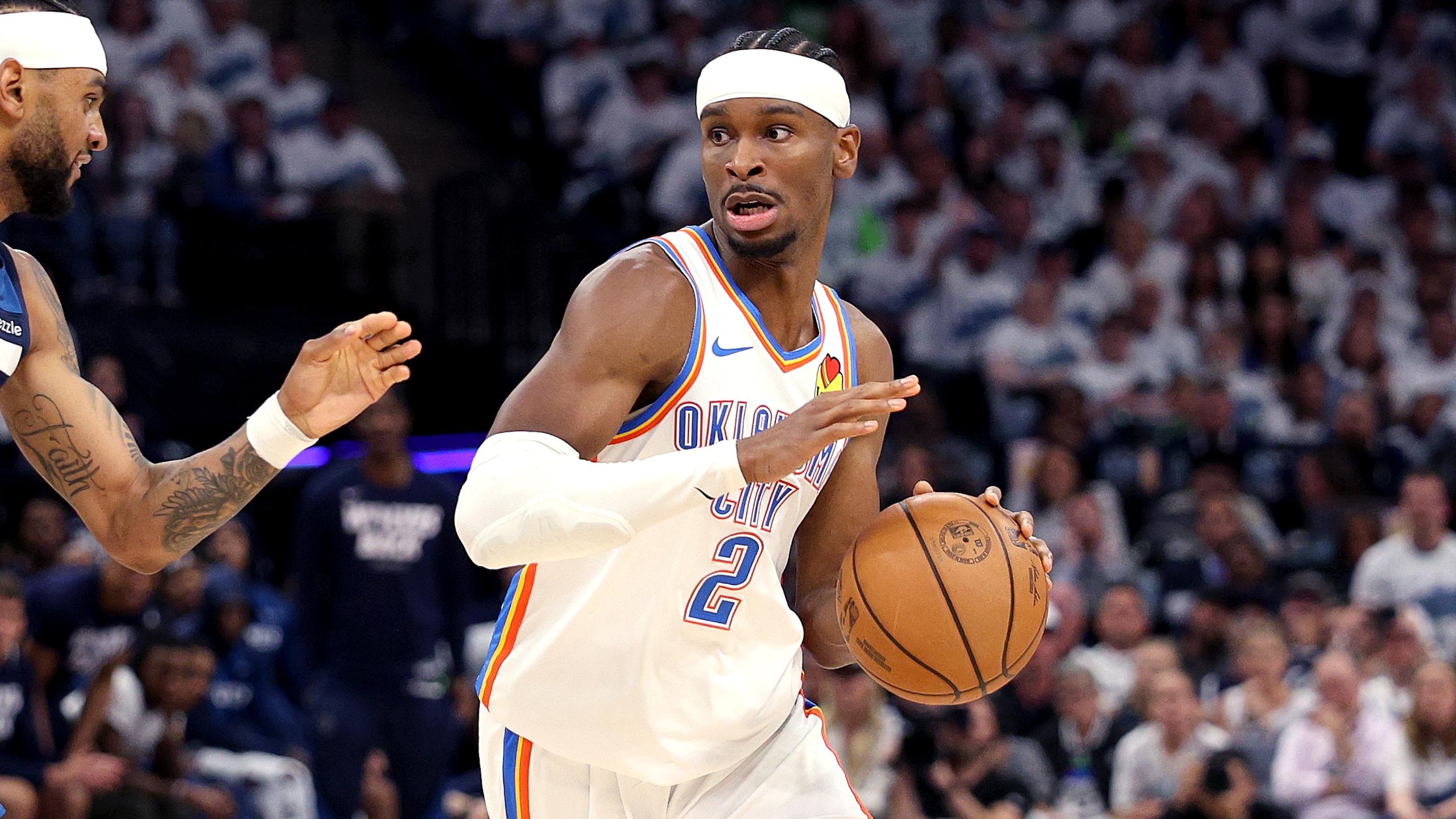 Oklahoma City Thunder v Minnesota Timberwolves - Game Four Oklahoma City Thunder v Minnesota Timberwolves - Game Four