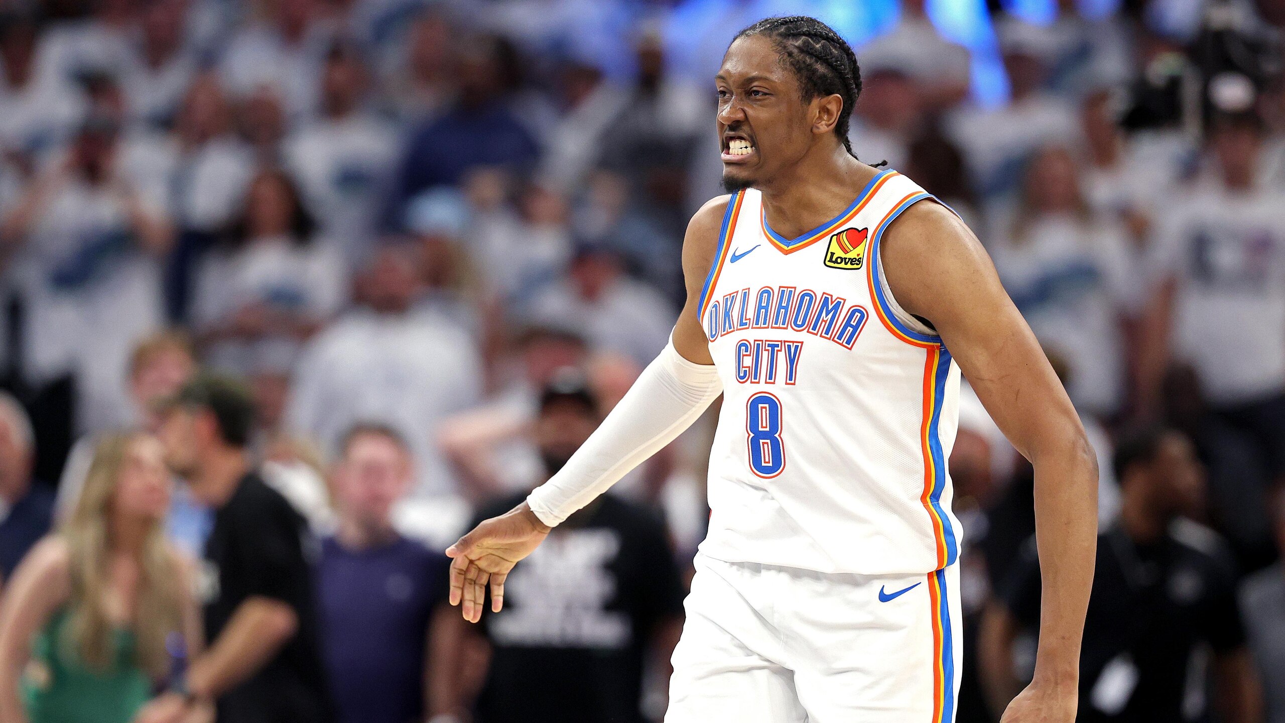 Oklahoma City Thunder v Minnesota Timberwolves - Game Four Oklahoma City Thunder v Minnesota Timberwolves - Game Four