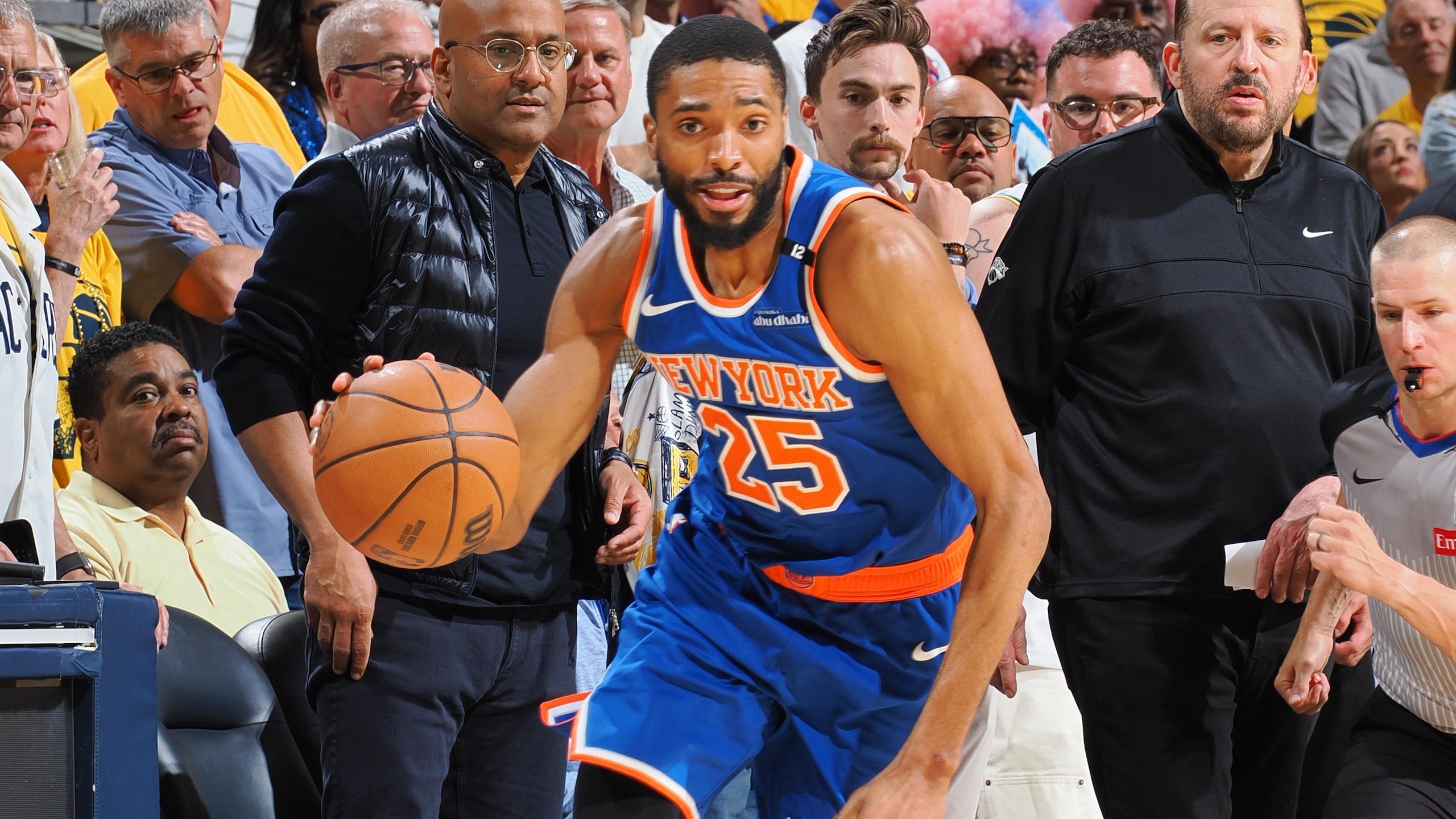 2025 NBA Eastern Conference Finals - New York Knicks v Indiana Pacers - Game Six