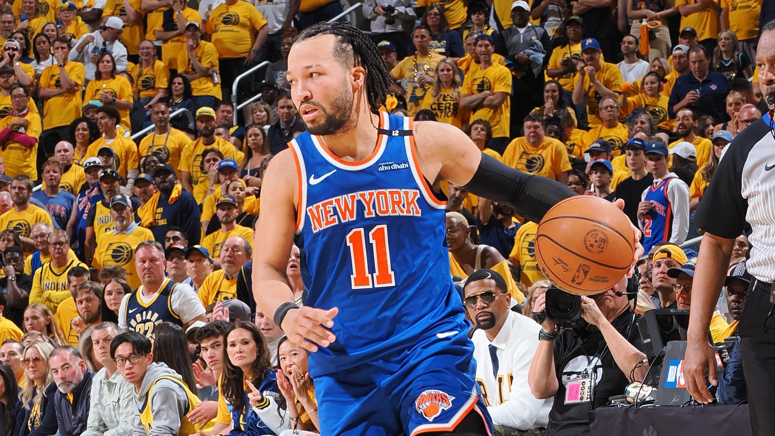 2025 NBA Eastern Conference Finals - New York Knicks v Indiana Pacers - Game Six