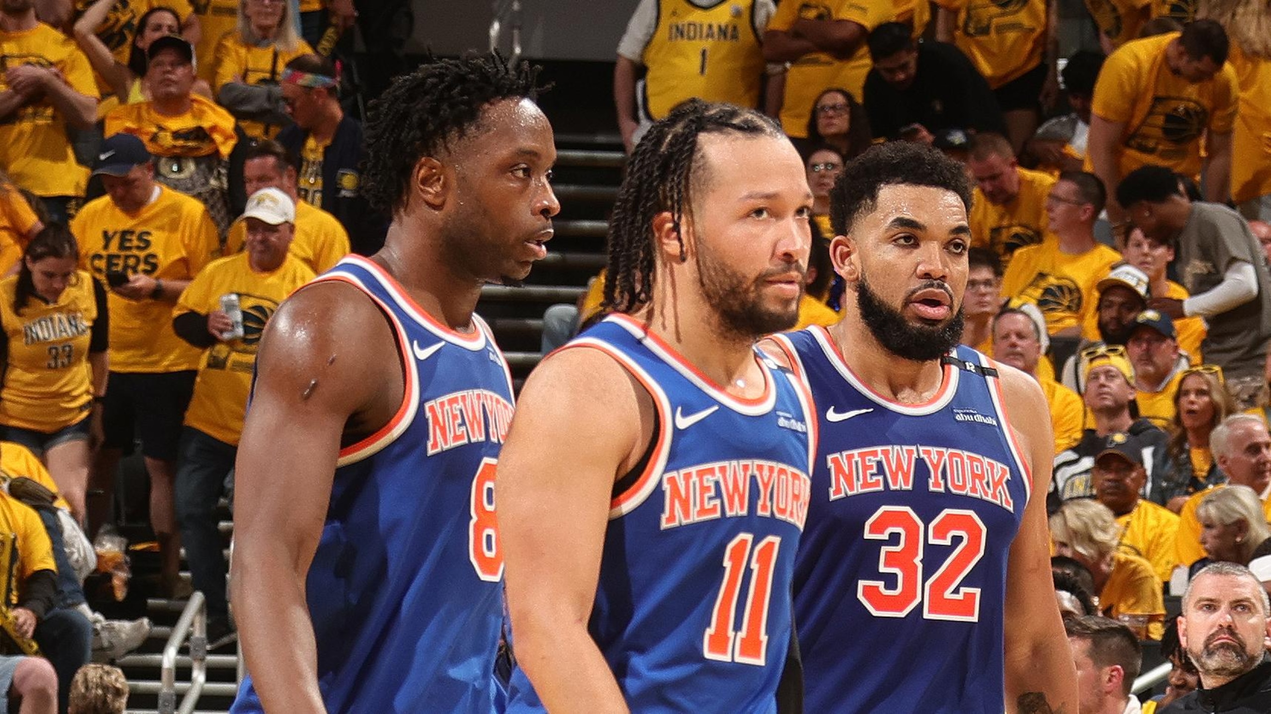 2025 NBA Eastern Conference Finals - New York Knicks v Indiana Pacers - Game Six