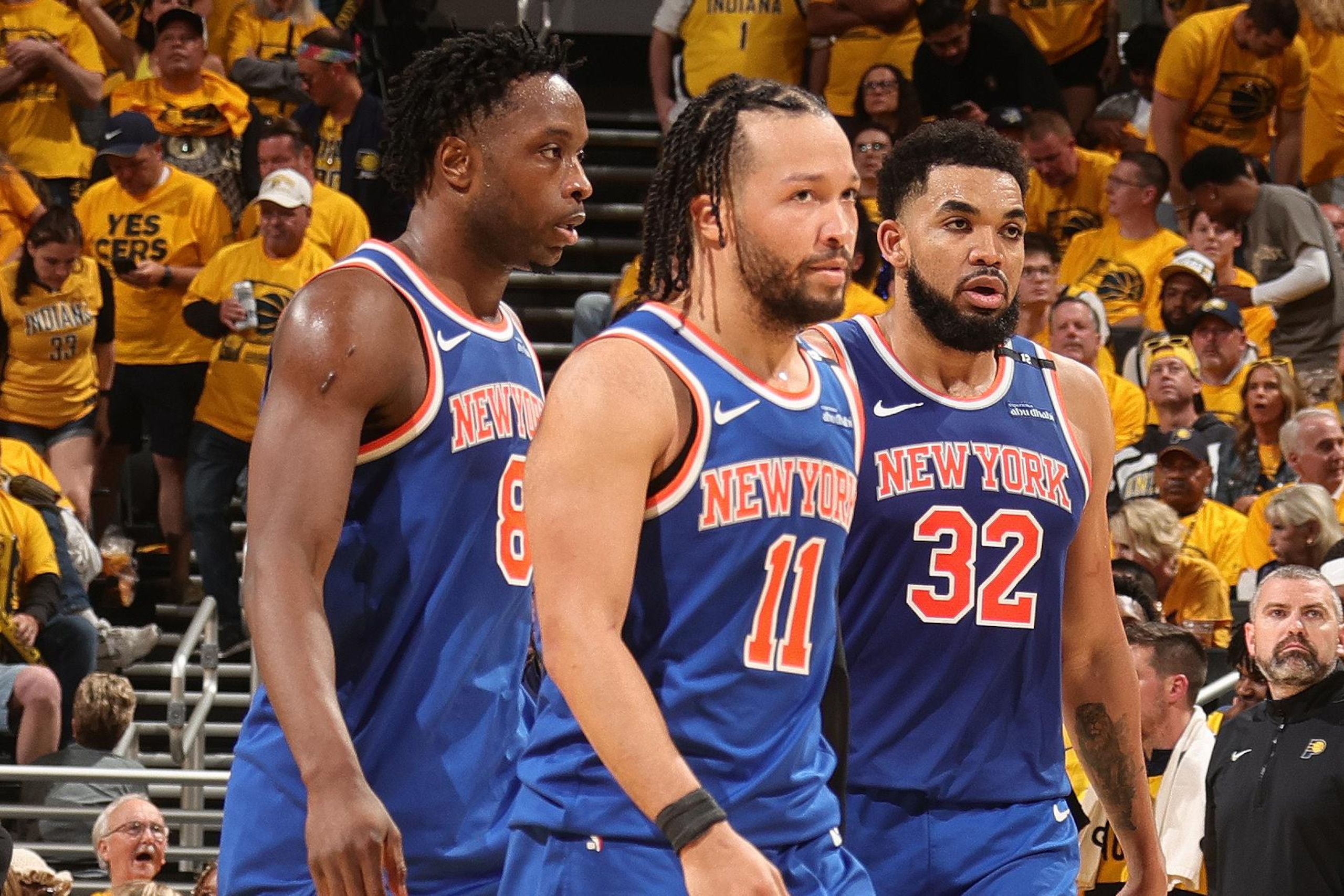 2025 NBA Eastern Conference Finals - New York Knicks v Indiana Pacers - Game Six