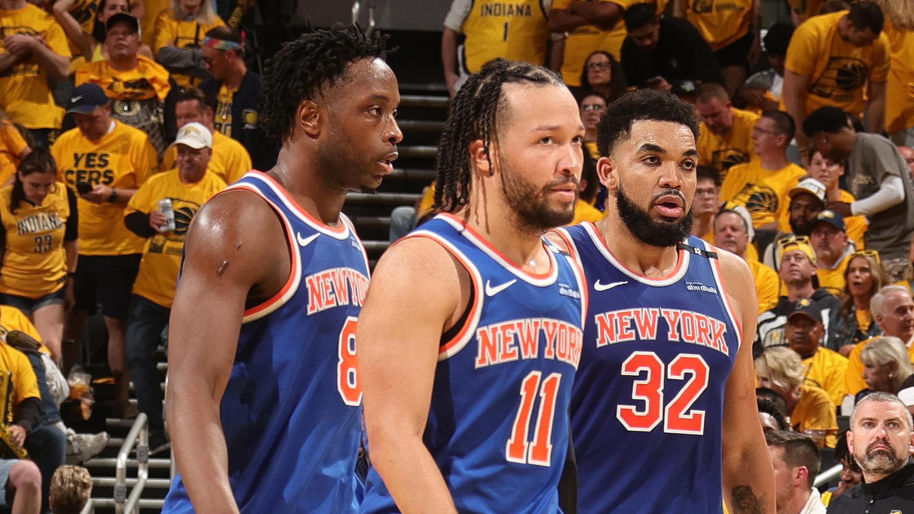 2025 NBA Eastern Conference Finals - New York Knicks v Indiana Pacers - Game Six 2025 NBA Eastern Conference Finals - New York Knicks v Indiana Pacers - Game Six