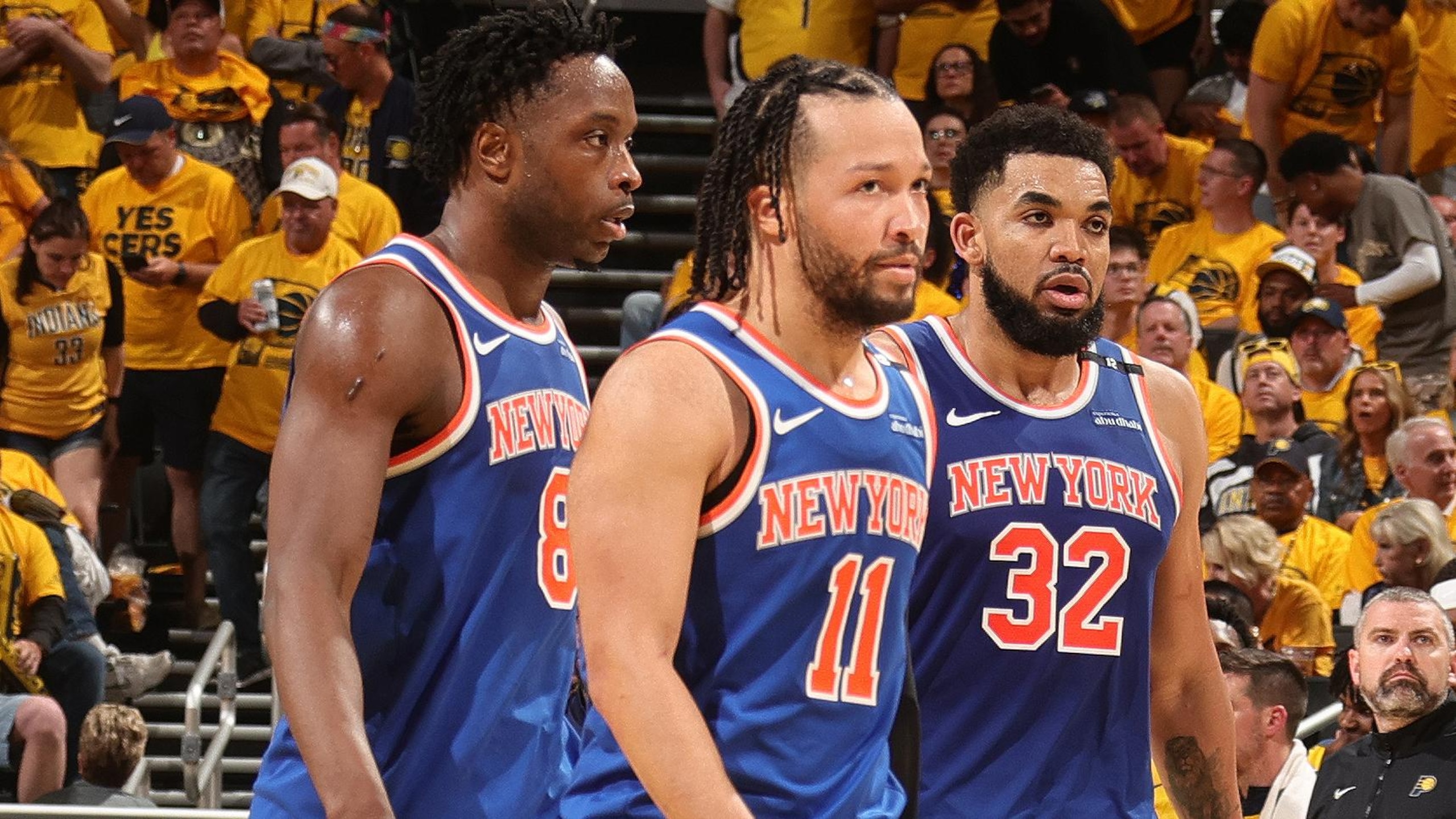 2025 NBA Eastern Conference Finals - New York Knicks v Indiana Pacers - Game Six