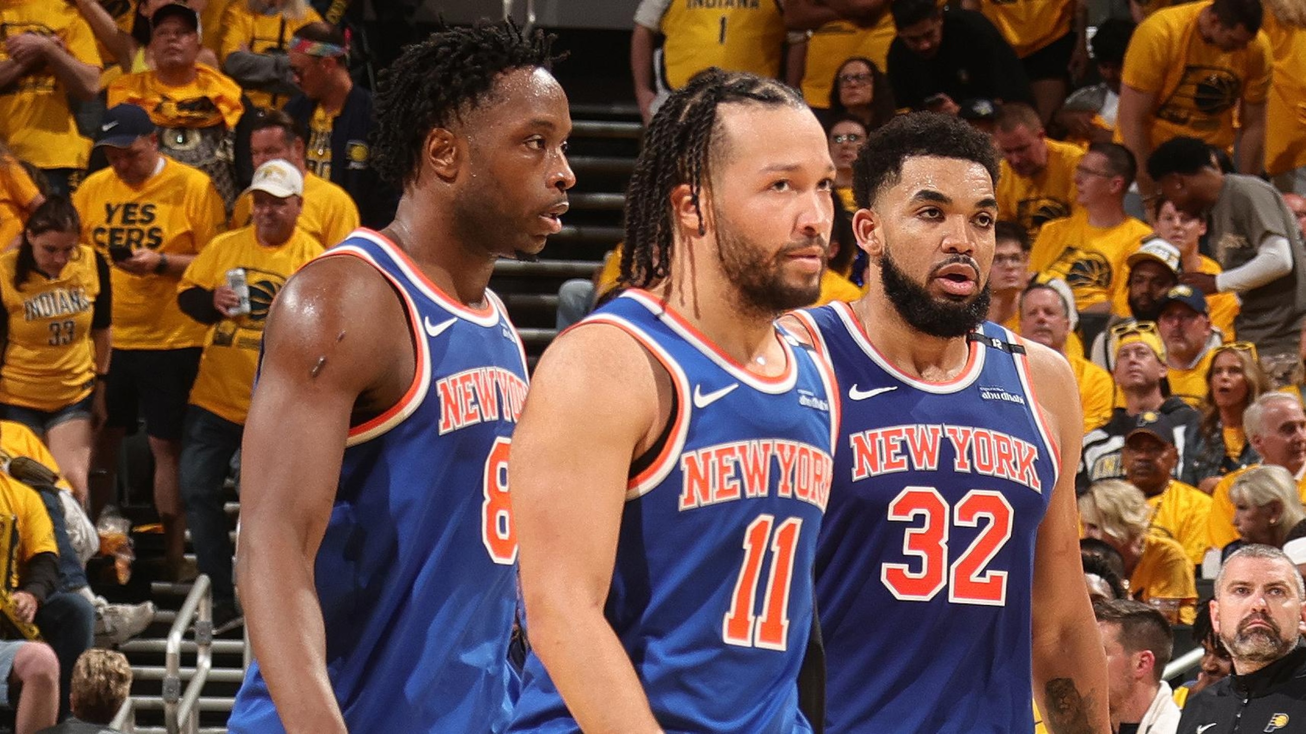 2025 NBA Eastern Conference Finals - New York Knicks v Indiana Pacers - Game Six
