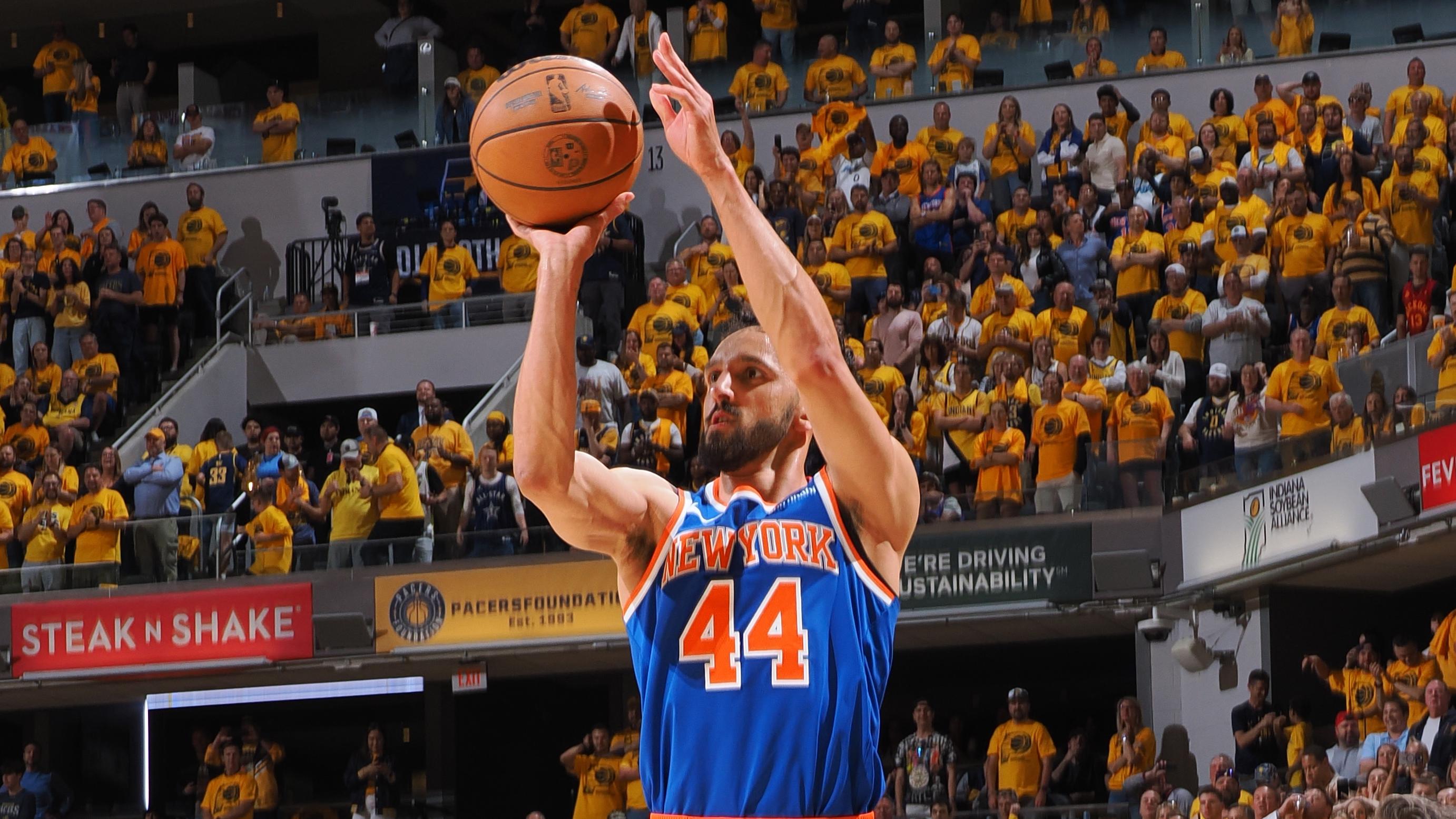 2025 NBA Eastern Conference Finals - New York Knicks v Indiana Pacers - Game Six