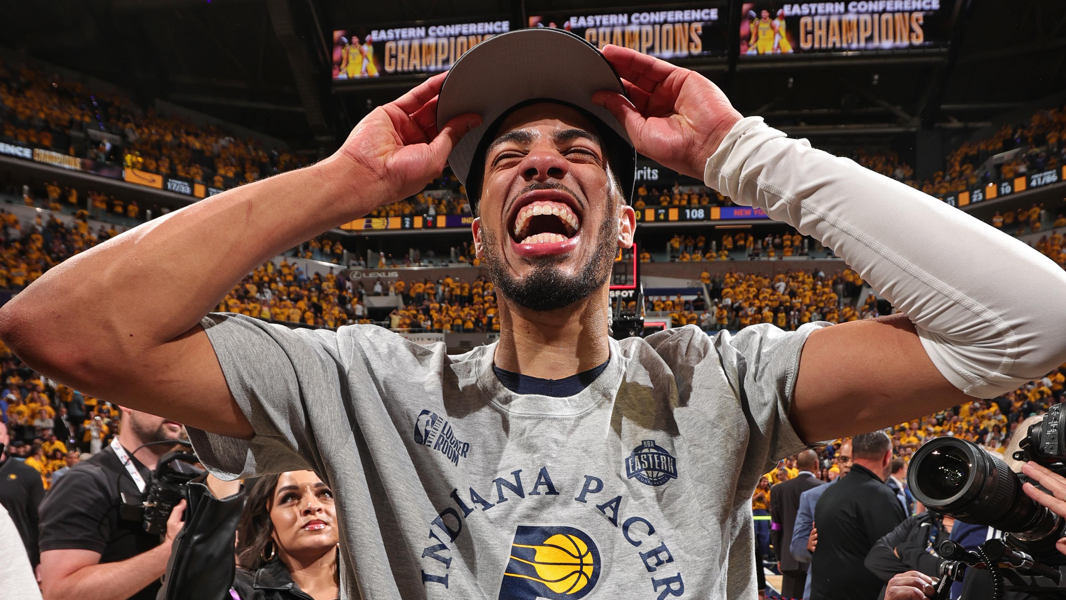 2025 NBA Eastern Conference Finals - New York Knicks v Indiana Pacers - Game Six