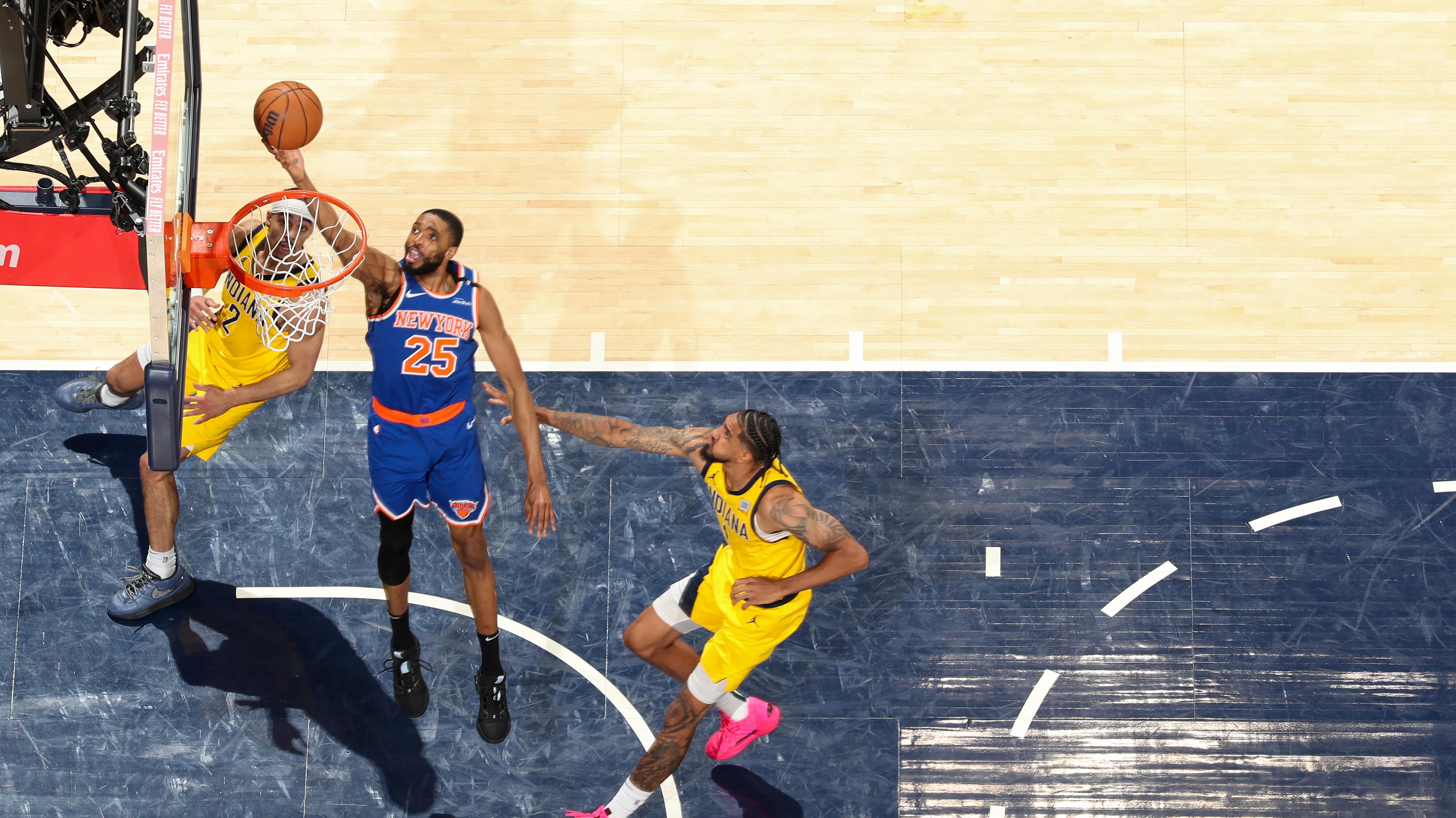 2025 NBA Eastern Conference Finals - New York Knicks v Indiana Pacers - Game Six