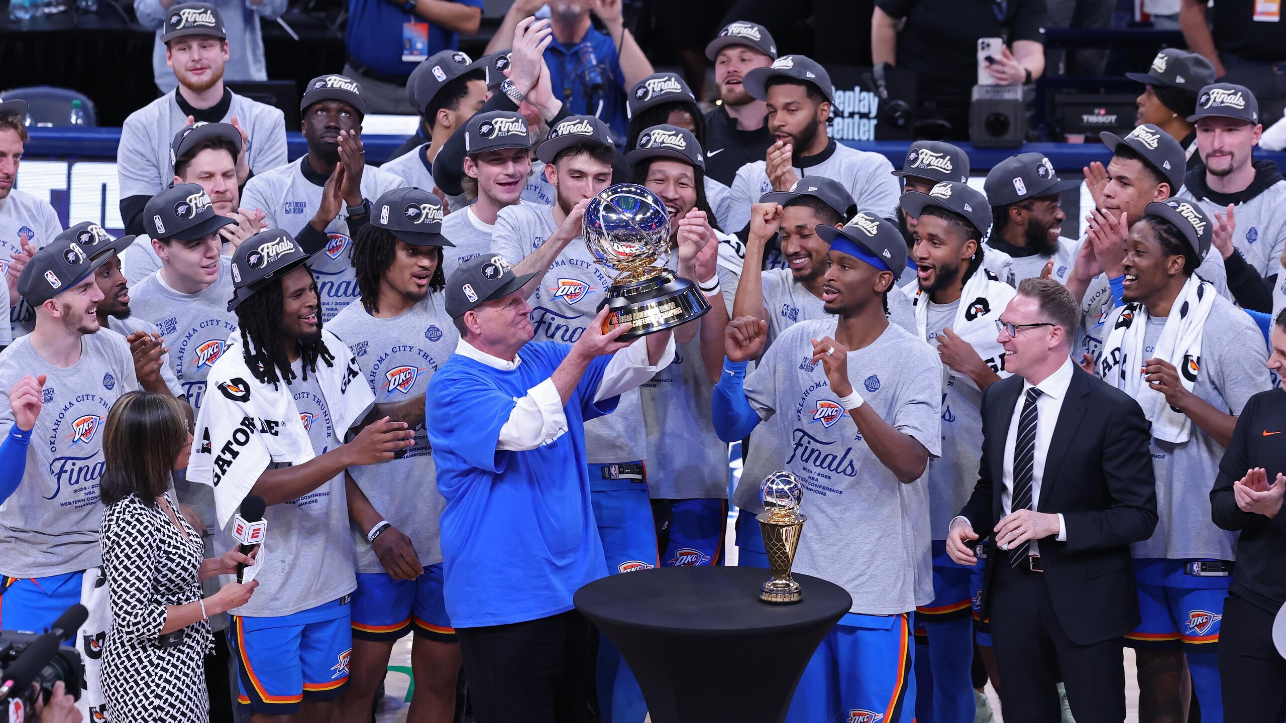 2025 NBA Western Conference Finals - Minnesota Timberwolves v Oklahoma City Thunder - Game Five 2025 NBA Western Conference Finals - Minnesota Timberwolves v Oklahoma City Thunder - Game Five