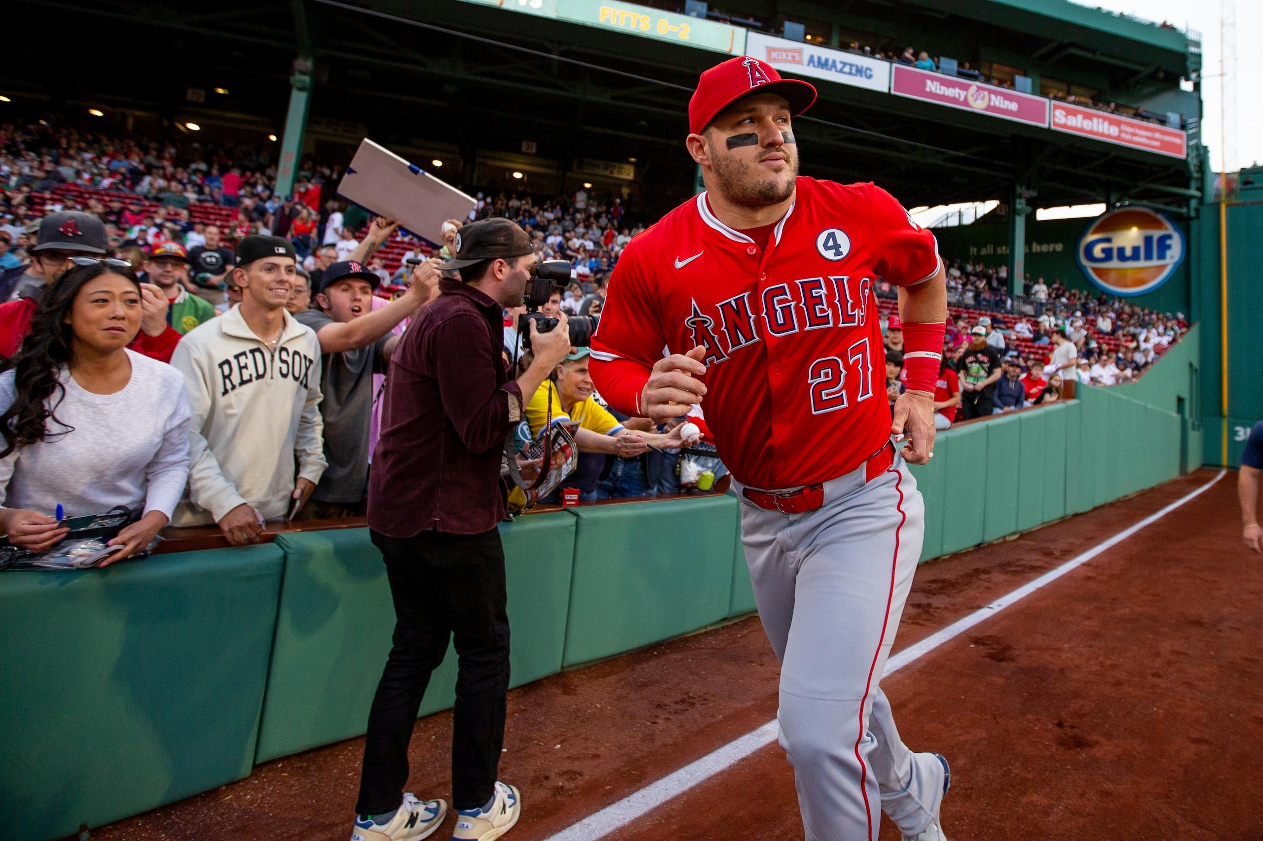 Los Angeles Angels v. Boston Red Sox
