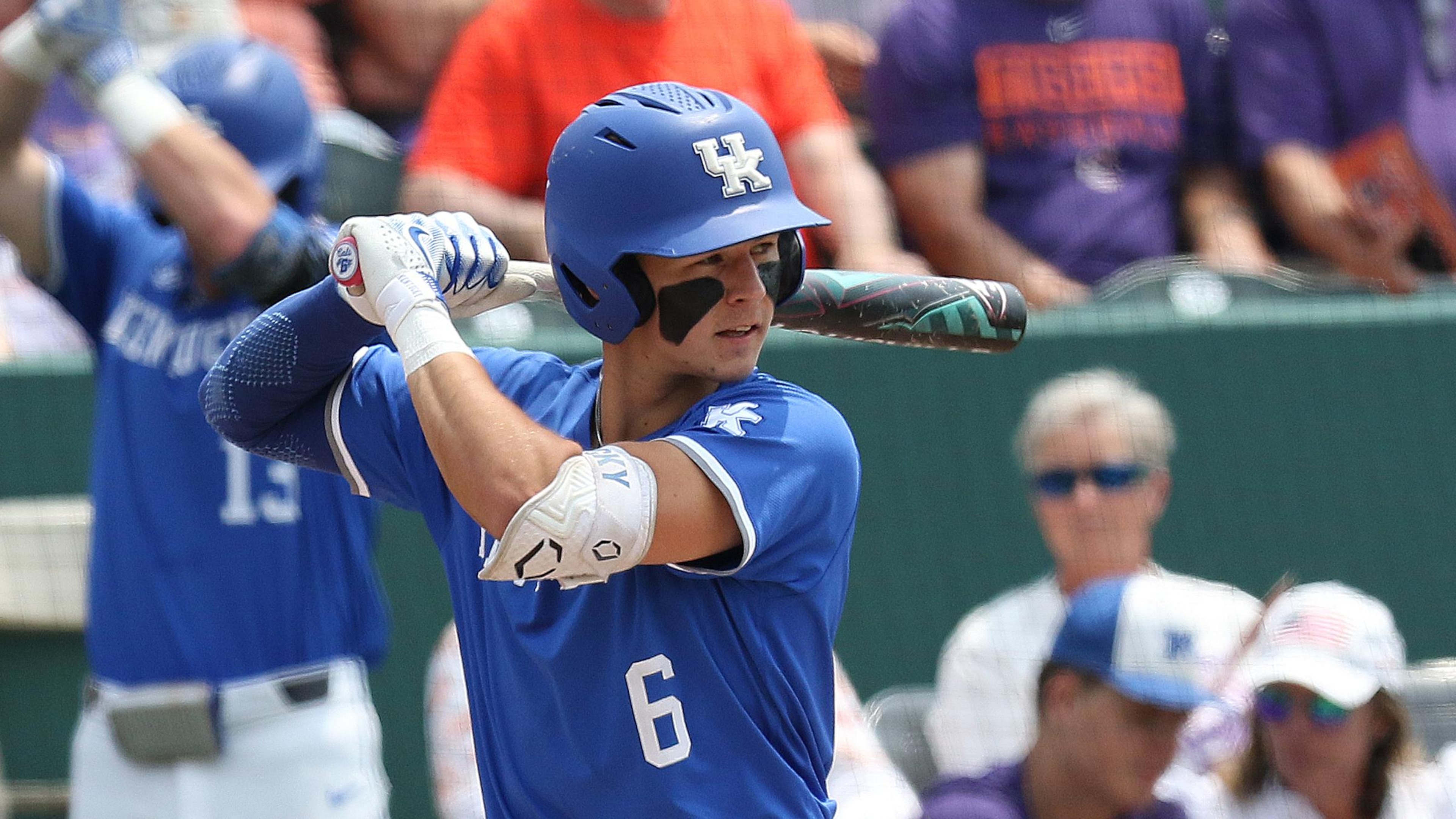 NCAA BASEBALL: JUN 01 Division I Regional - Kentucky vs Clemson NCAA BASEBALL: JUN 01 Division I Regional - Kentucky vs Clemson