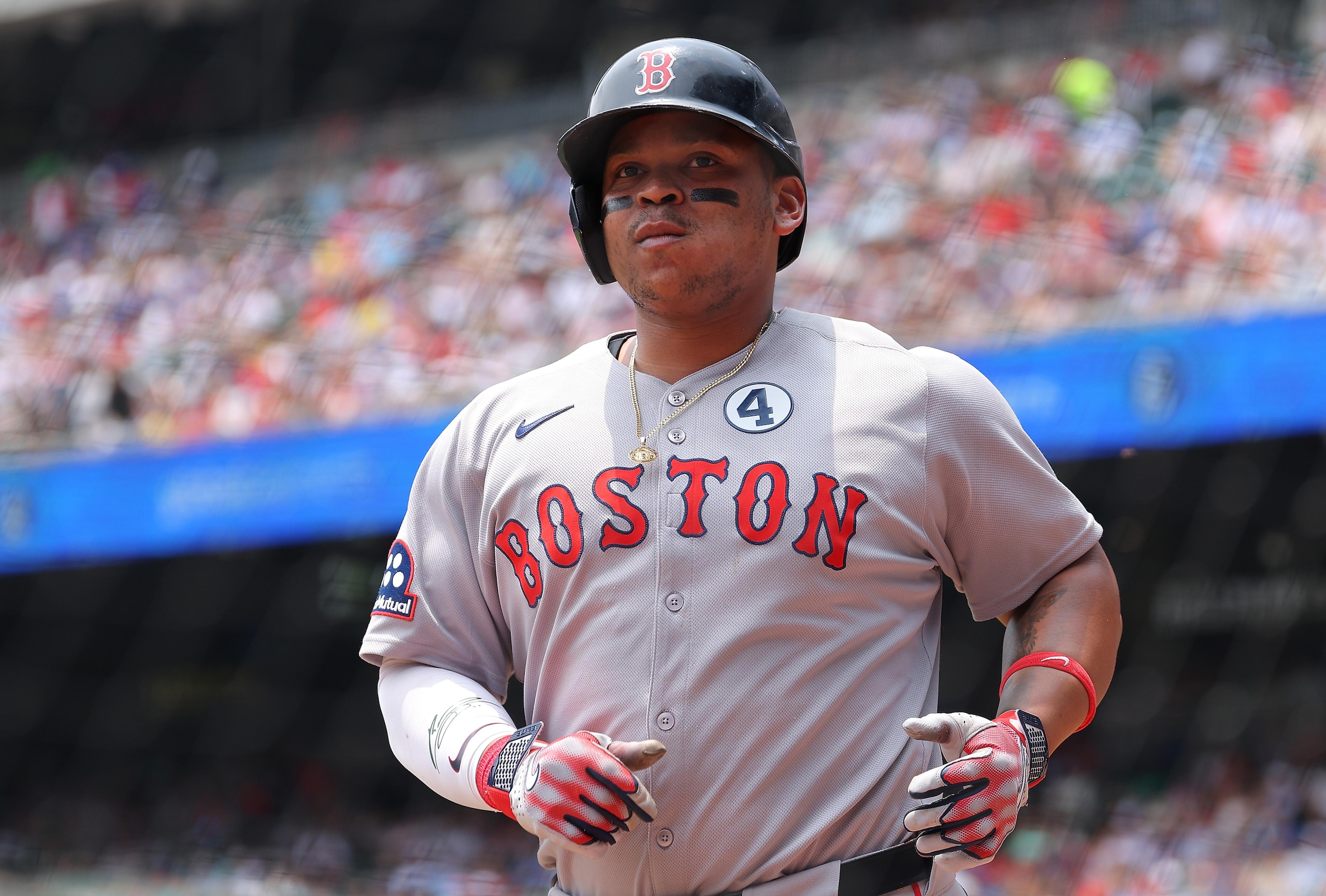 Boston Red Sox v Atlanta Braves Boston Red Sox v Atlanta Braves