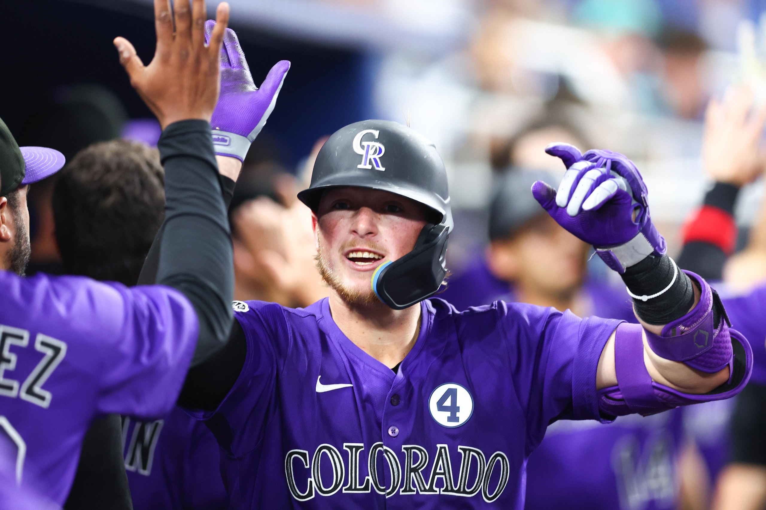 Colorado Rockies v Miami Marlins