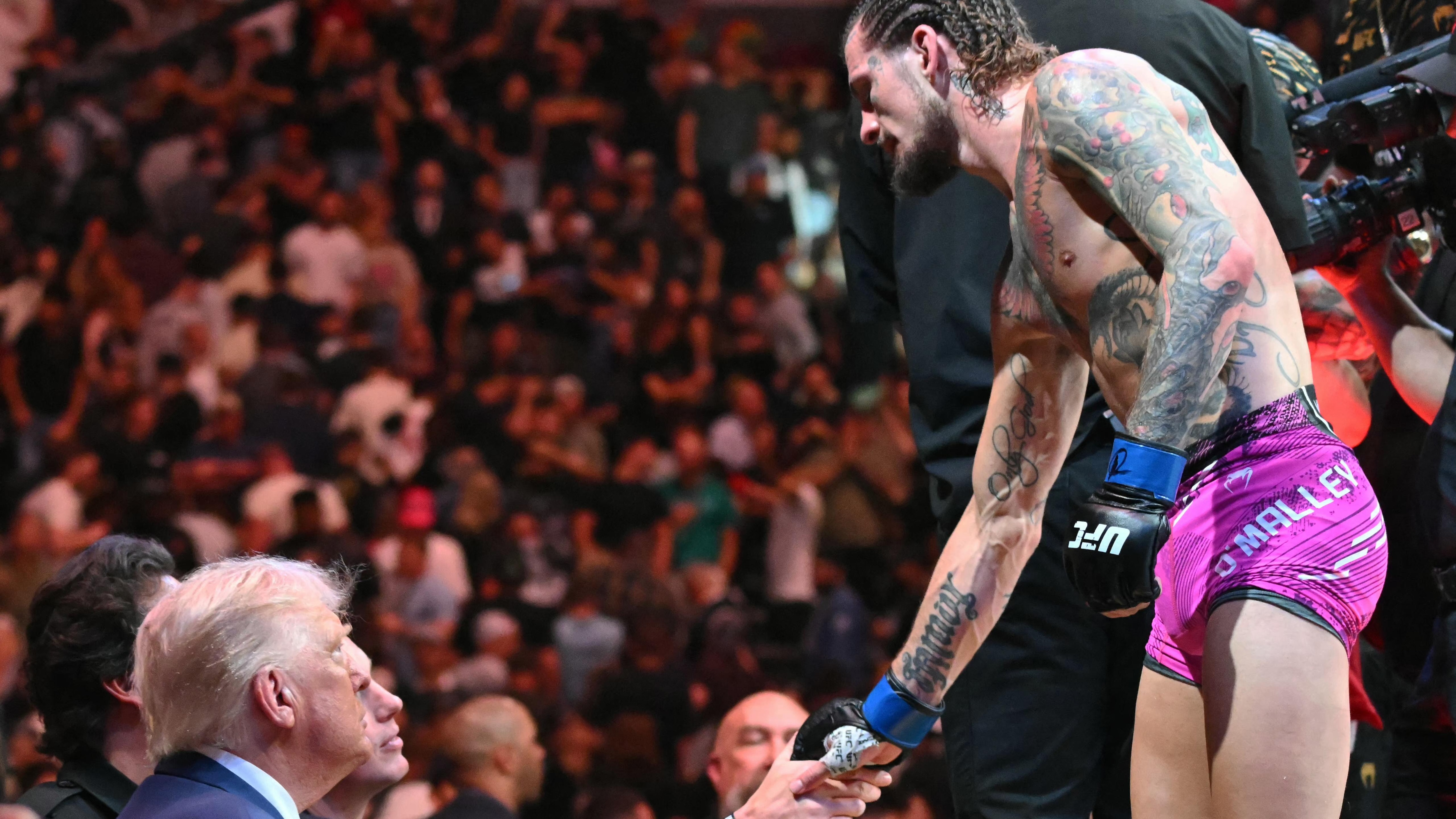 US-MMA-POLITICS-TRUMP