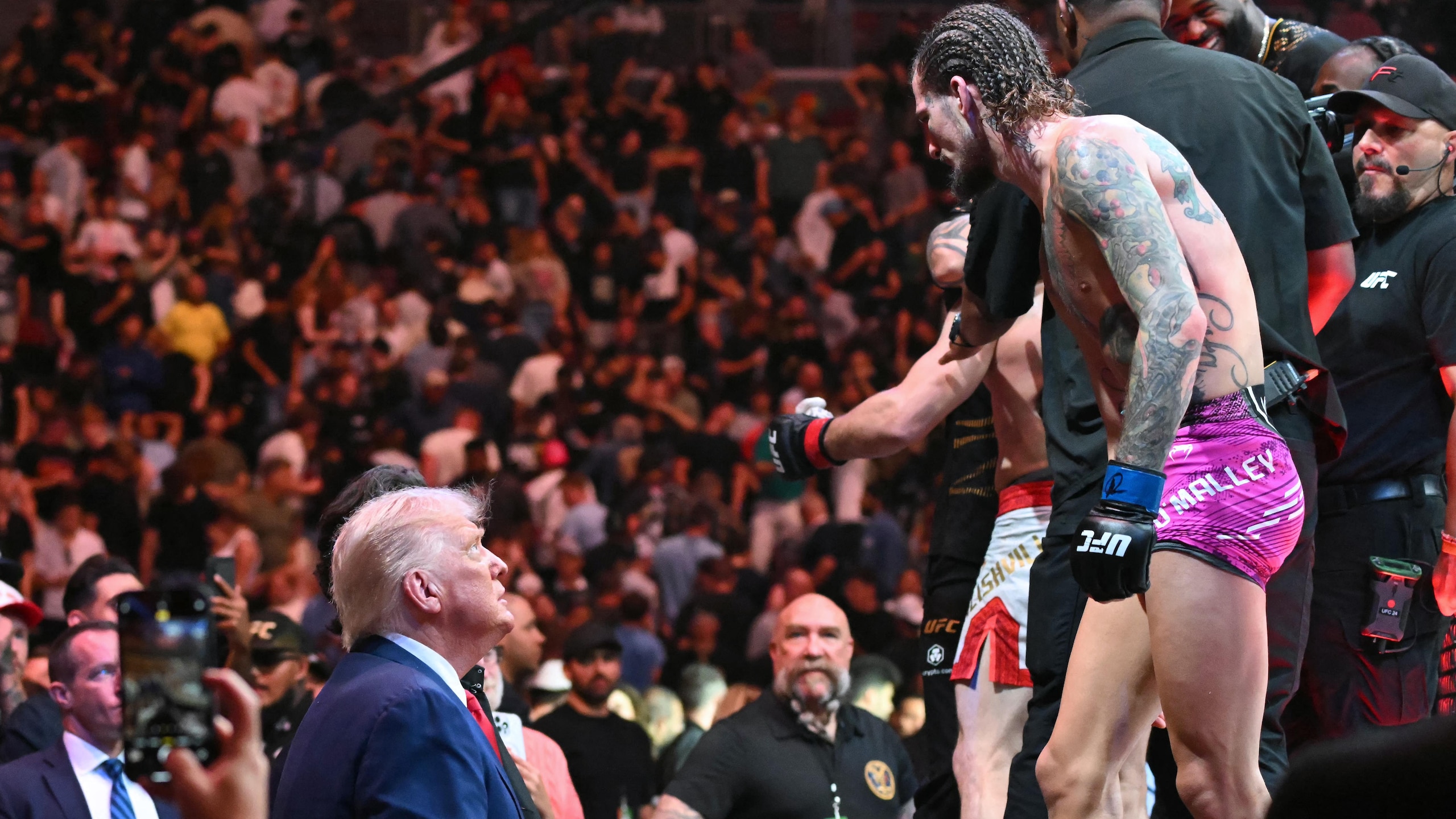 US-MMA-POLITICS-TRUMP
