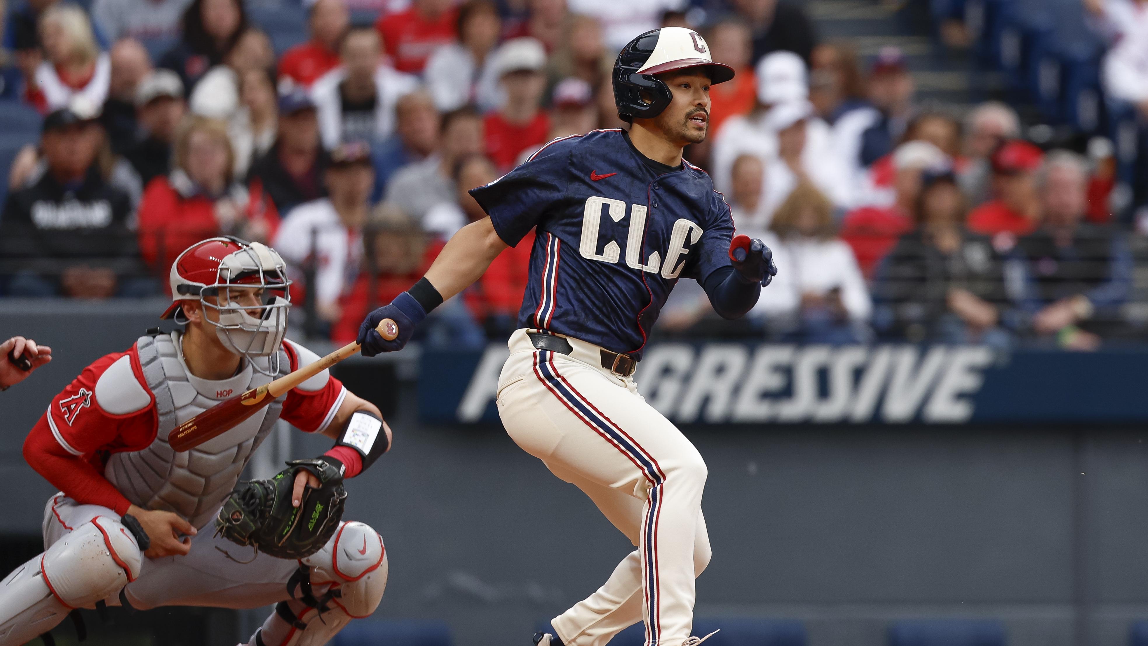 Los Angeles Angels v Cleveland Guardians