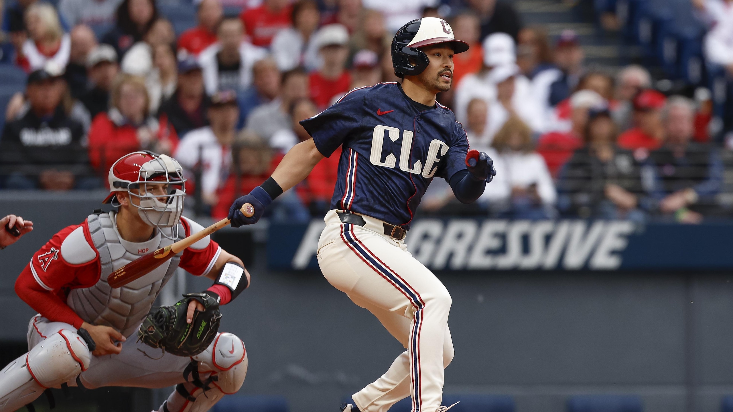 Los Angeles Angels v Cleveland Guardians
