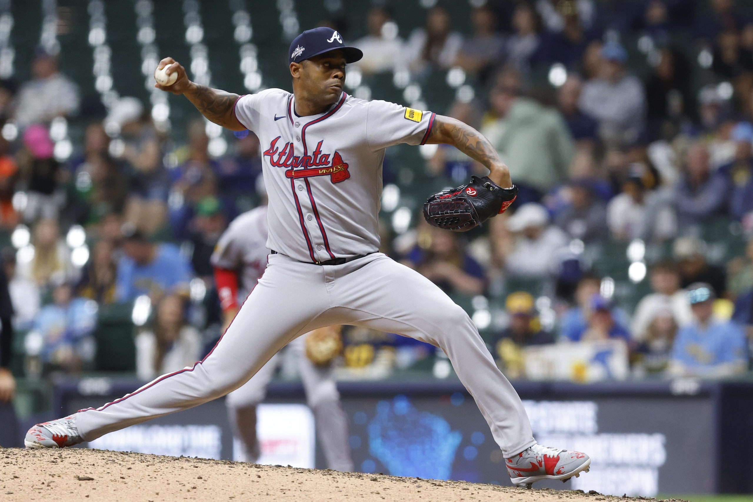 MLB: JUN 09 Braves at Brewers