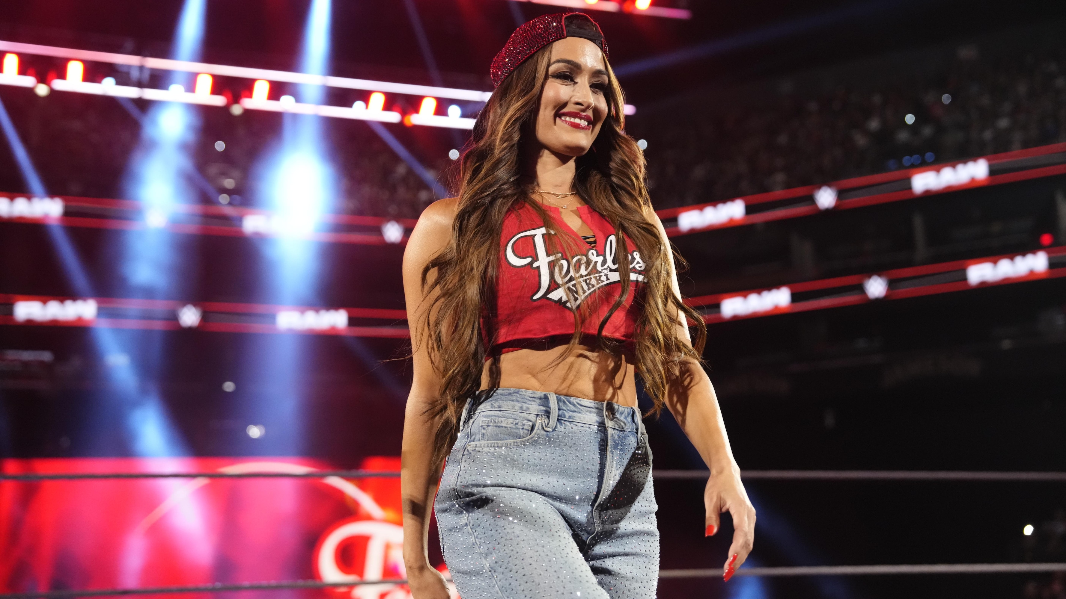 WWE Hall of Famer Nikki Bella Talks 'Happy Gilmore 2' Filming with Adam Sandler