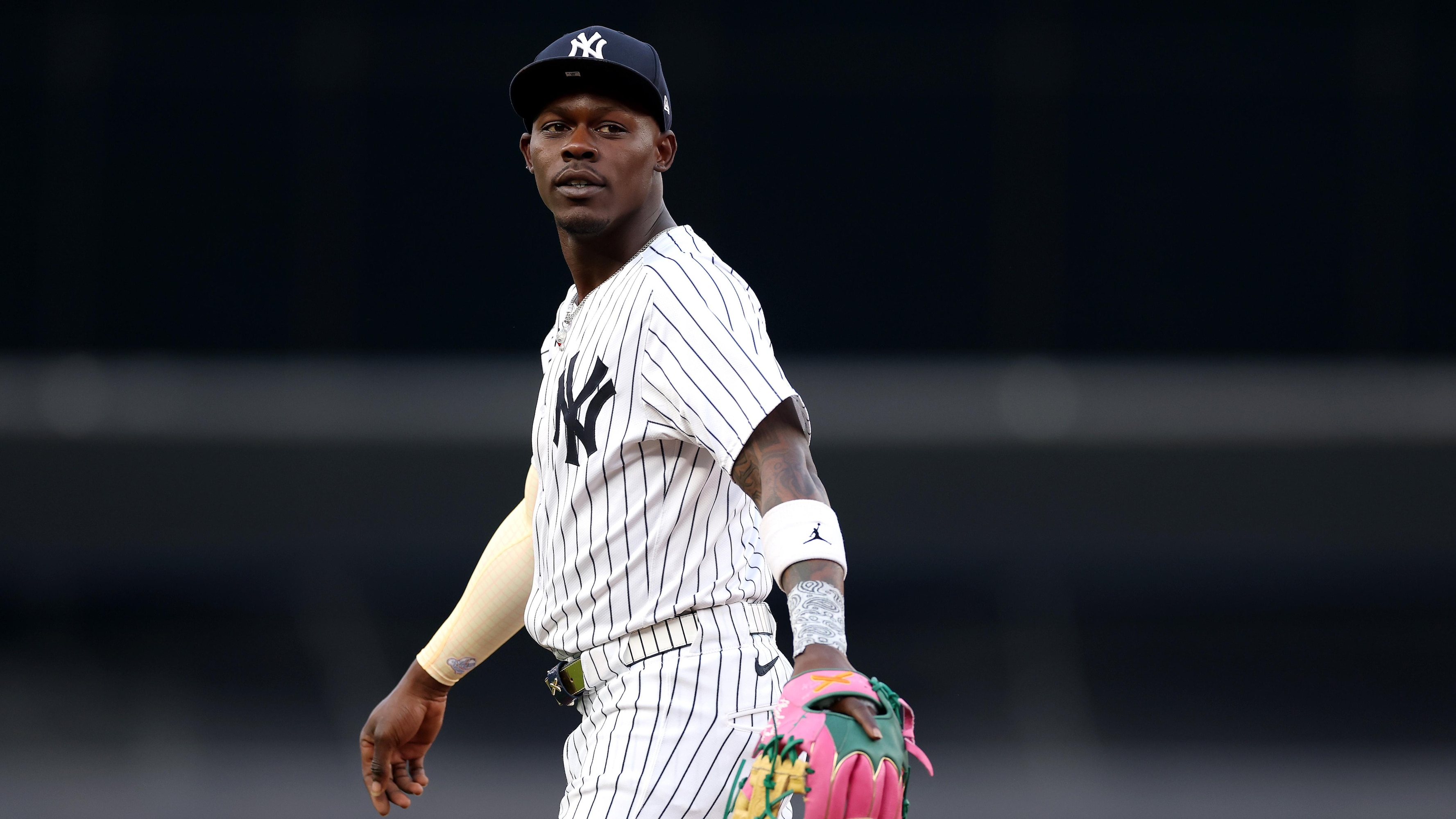 Yankees' Jazz Chisholm Calls Out Royals' Maikel Garcia After Rough Tag on Slide