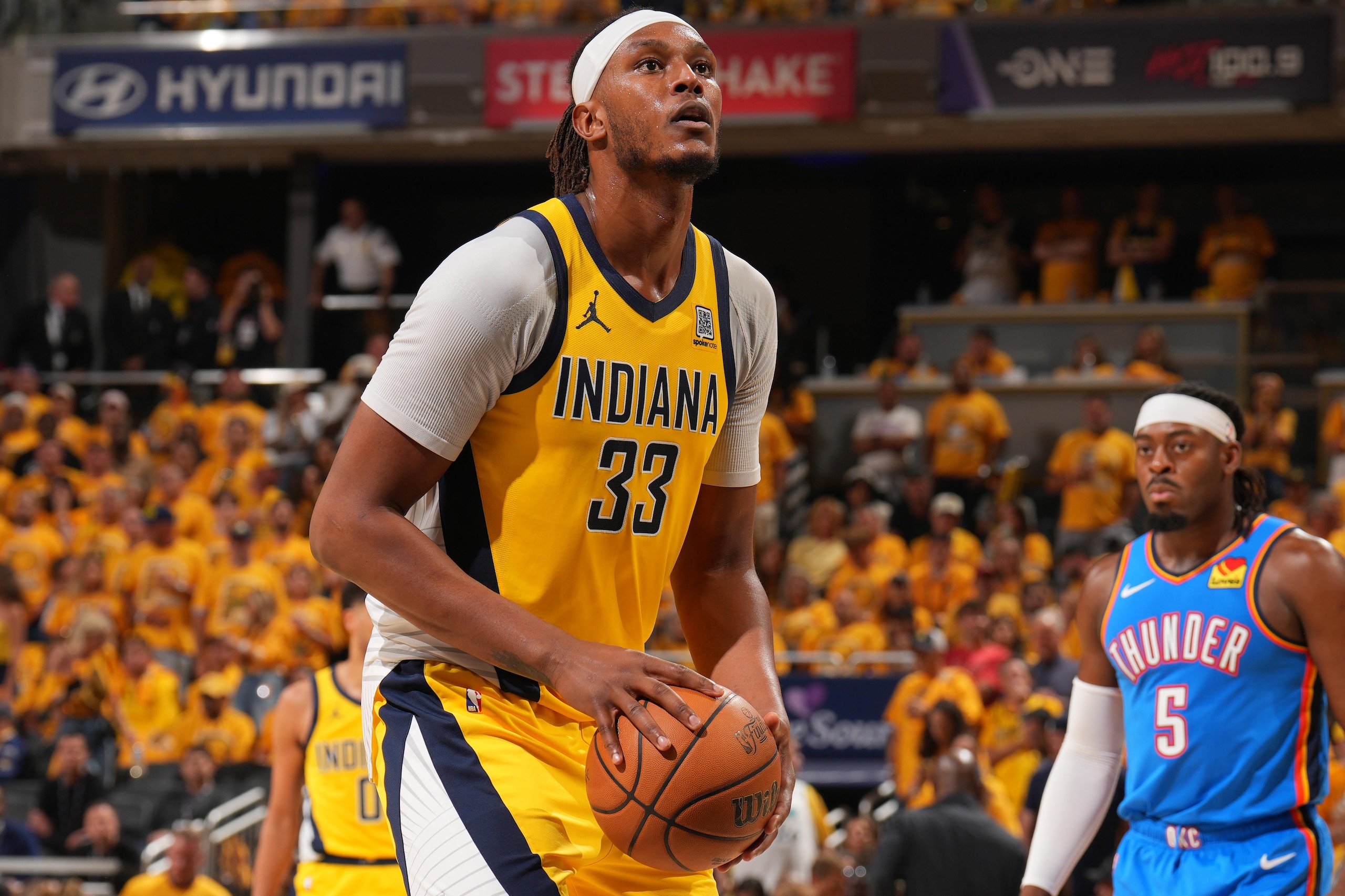 2025 NBA Finals - Oklahoma City Thunder v Indiana Pacers 2025 NBA Finals - Oklahoma City Thunder v Indiana Pacers