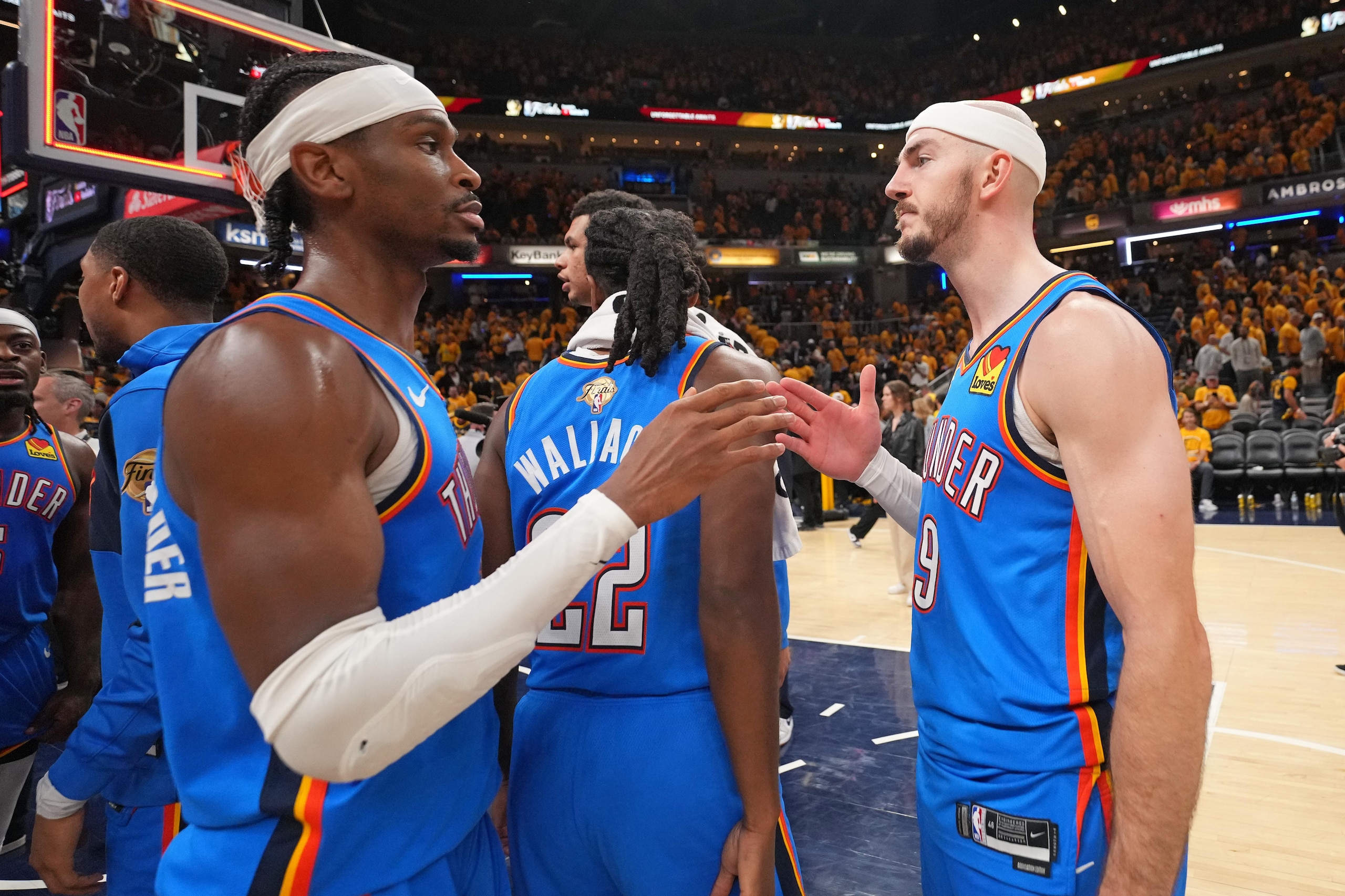 2025 NBA Finals - Oklahoma City Thunder v Indiana Pacers 2025 NBA Finals - Oklahoma City Thunder v Indiana Pacers