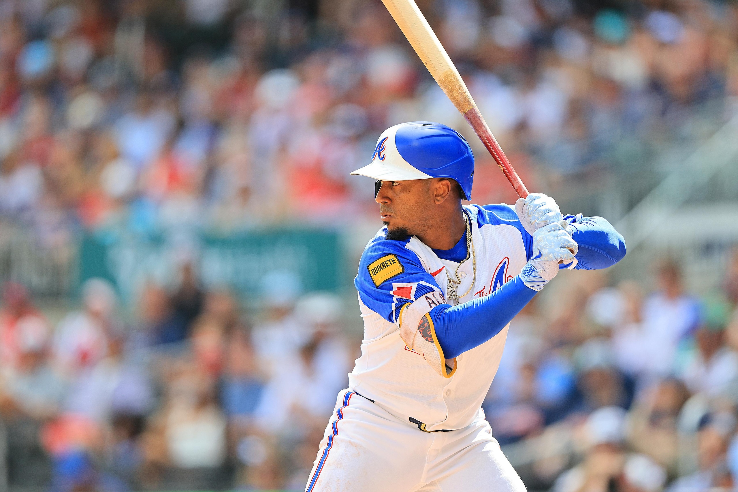 MLB: JUN 14 Rockies at Braves
