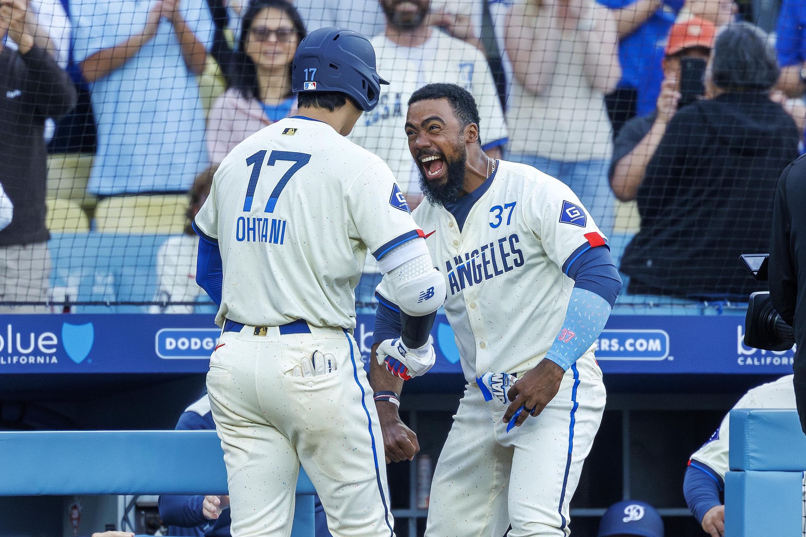 Dodgers vs Giants in Los Angeles, CA